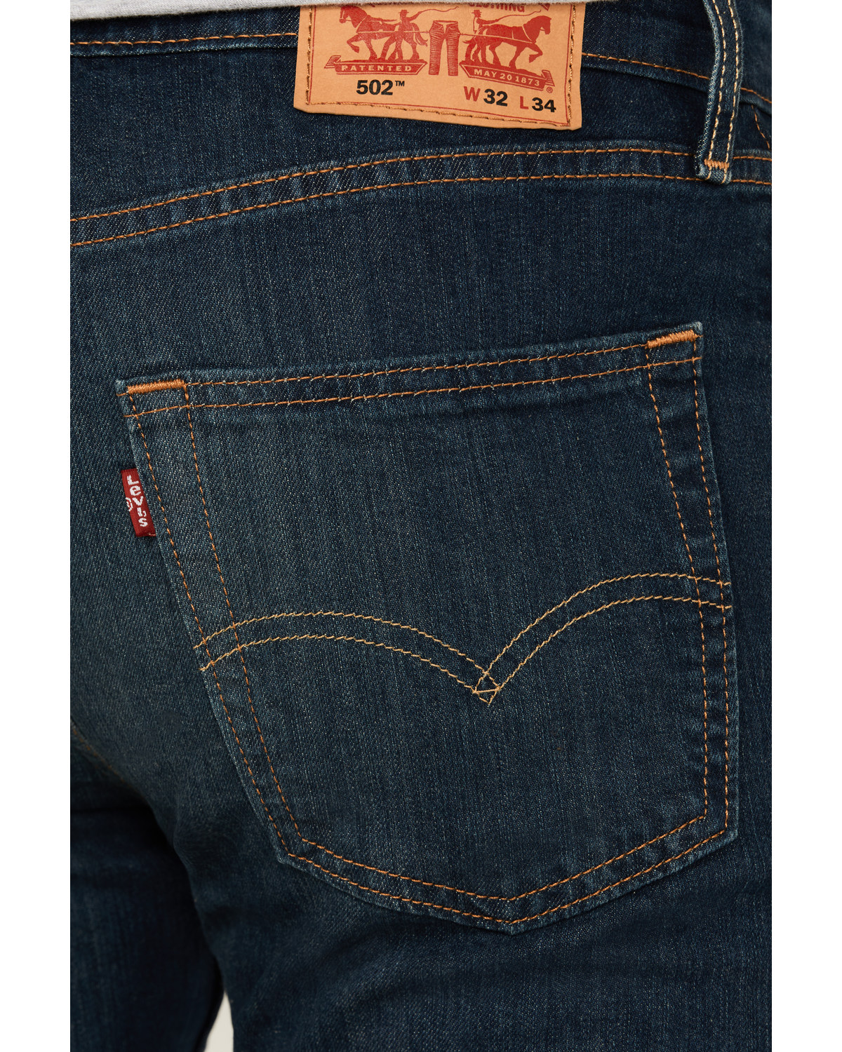 Levi&#39;s Men&#39;s 502 Rosefinch Regular Stretch Tapered Fit Jeans | Boot Barn