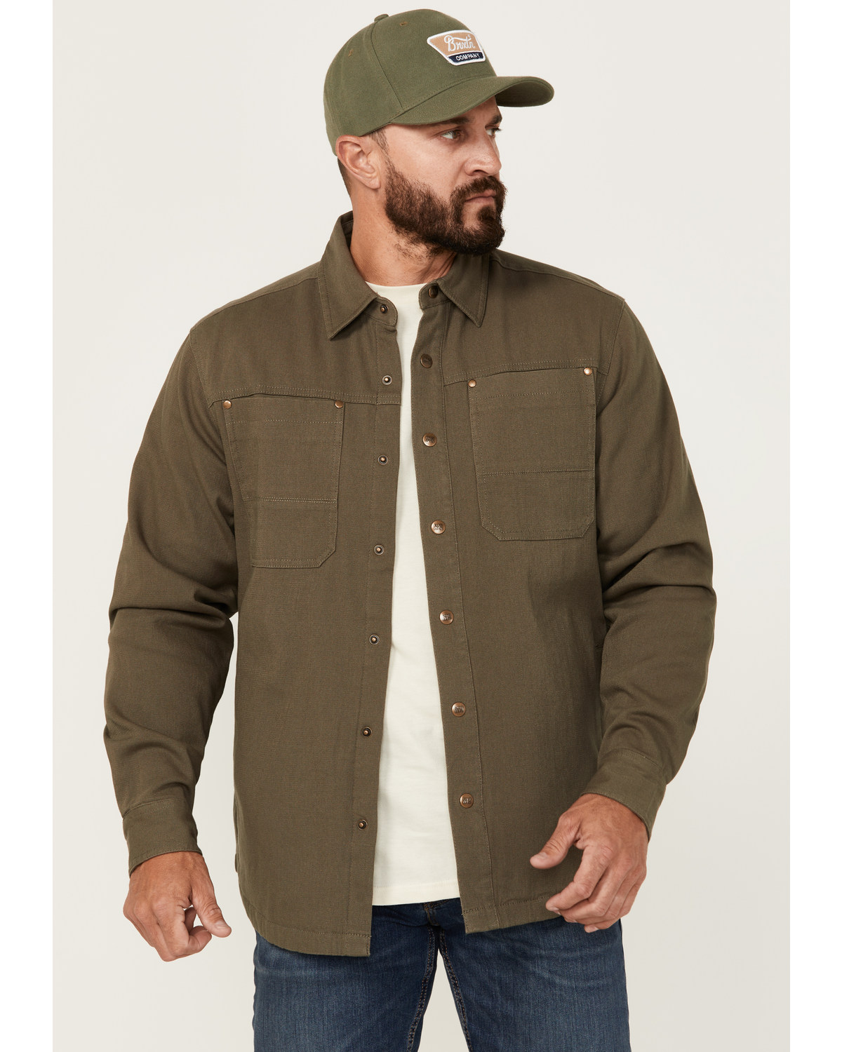 Dakota grizzly thermal lined flannel top