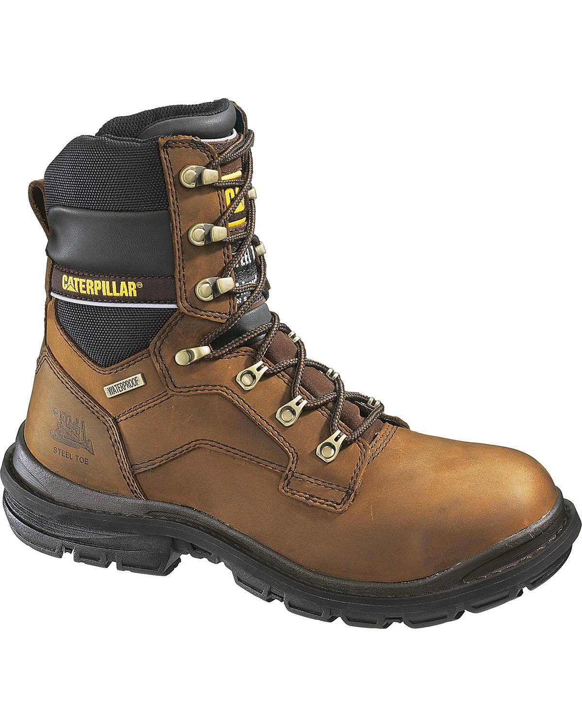 Caterpillar 8 Generator Waterproof Insulated Lace Up Work Boots