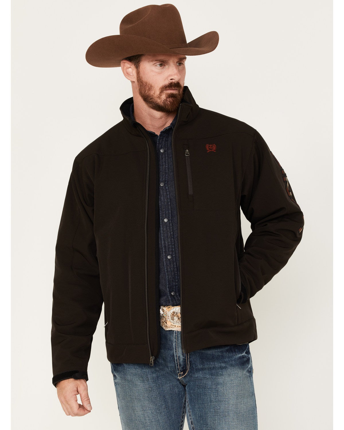Cinch Men's Logo Softshell Jacket - Big 