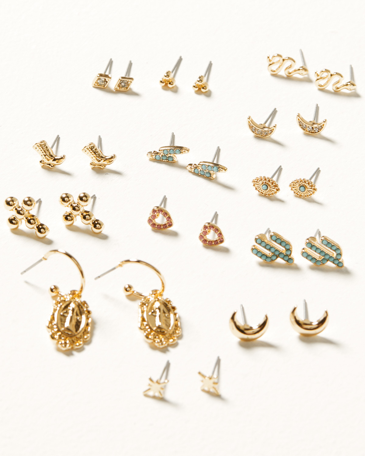 Shyanne Women's Saint Mary Earring Set - 25 Piece