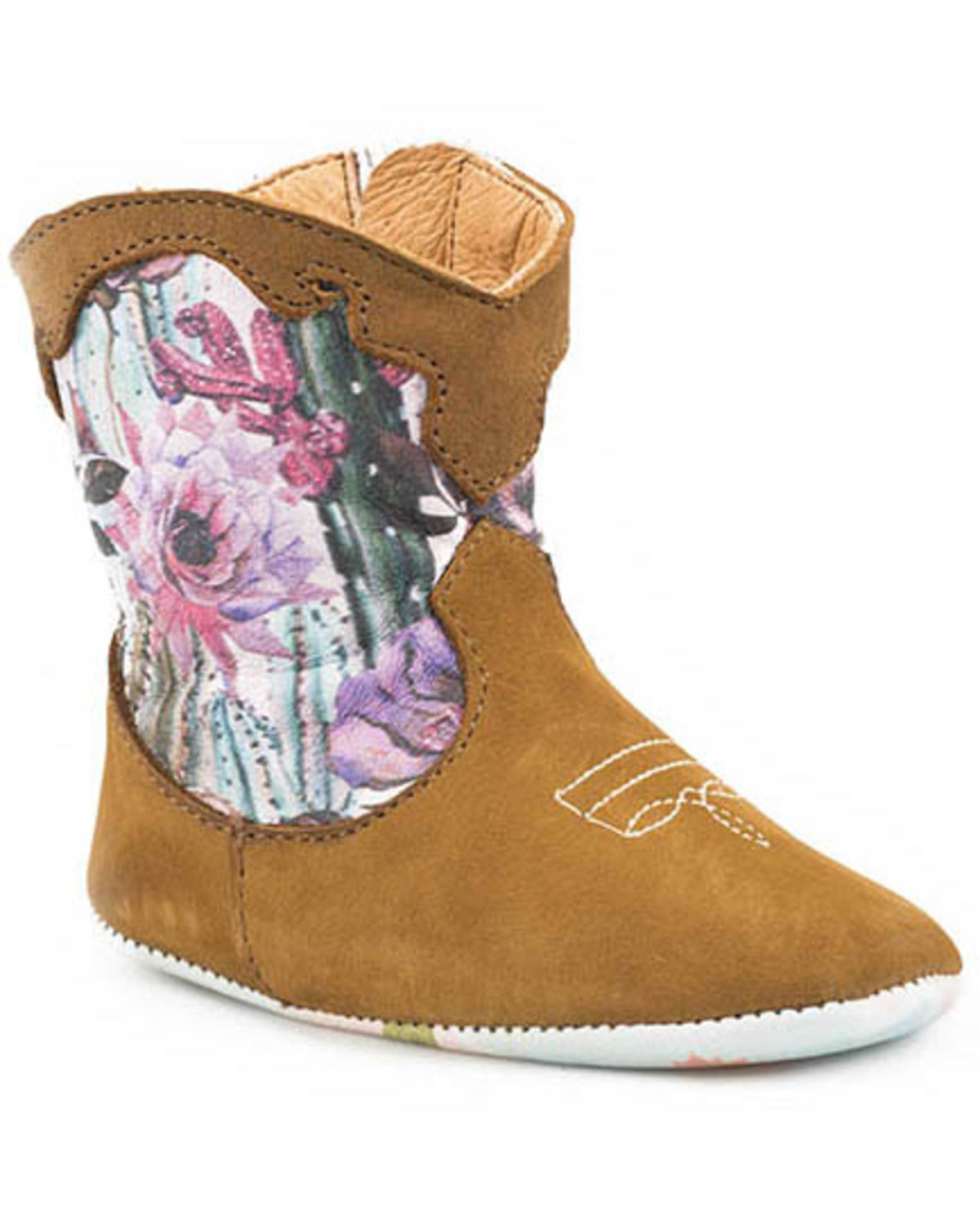 baby tan boots