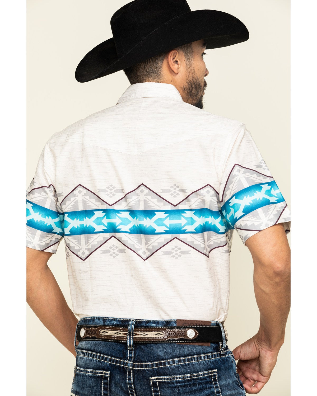 vintage aztec western shirts