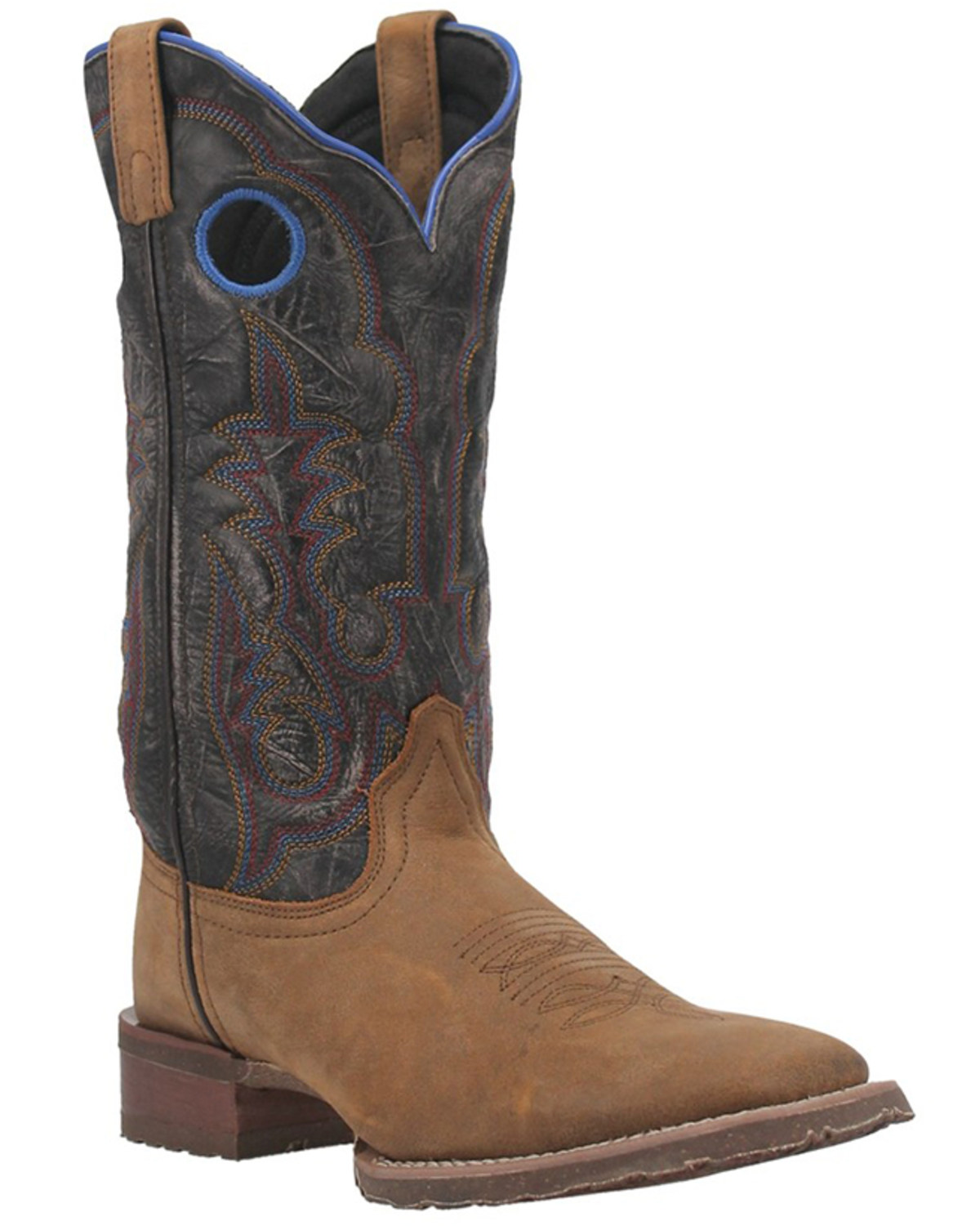 Laredo Men's Isaac Distressed Western Boots - Broad Square Toe