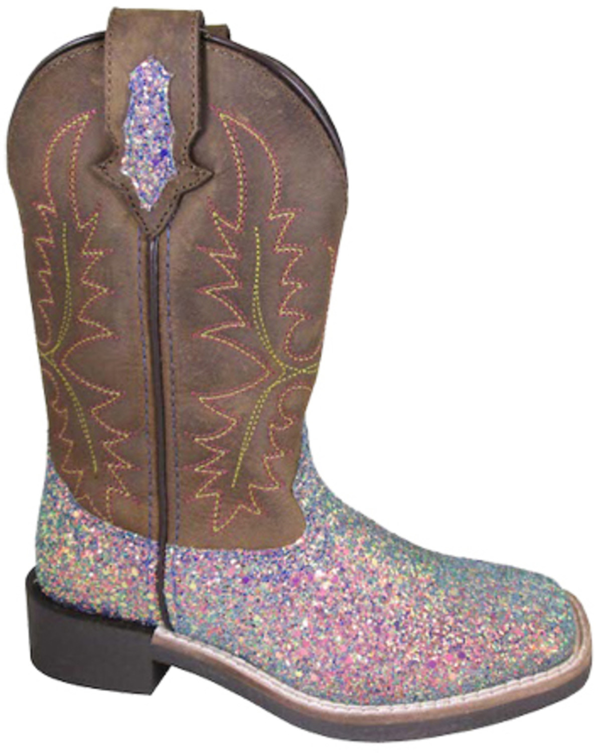 Smoky Mountain Girls' Ariel Western Boots - Broad Square Toe