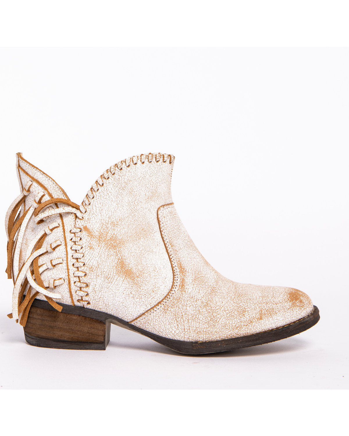 circle heel booties