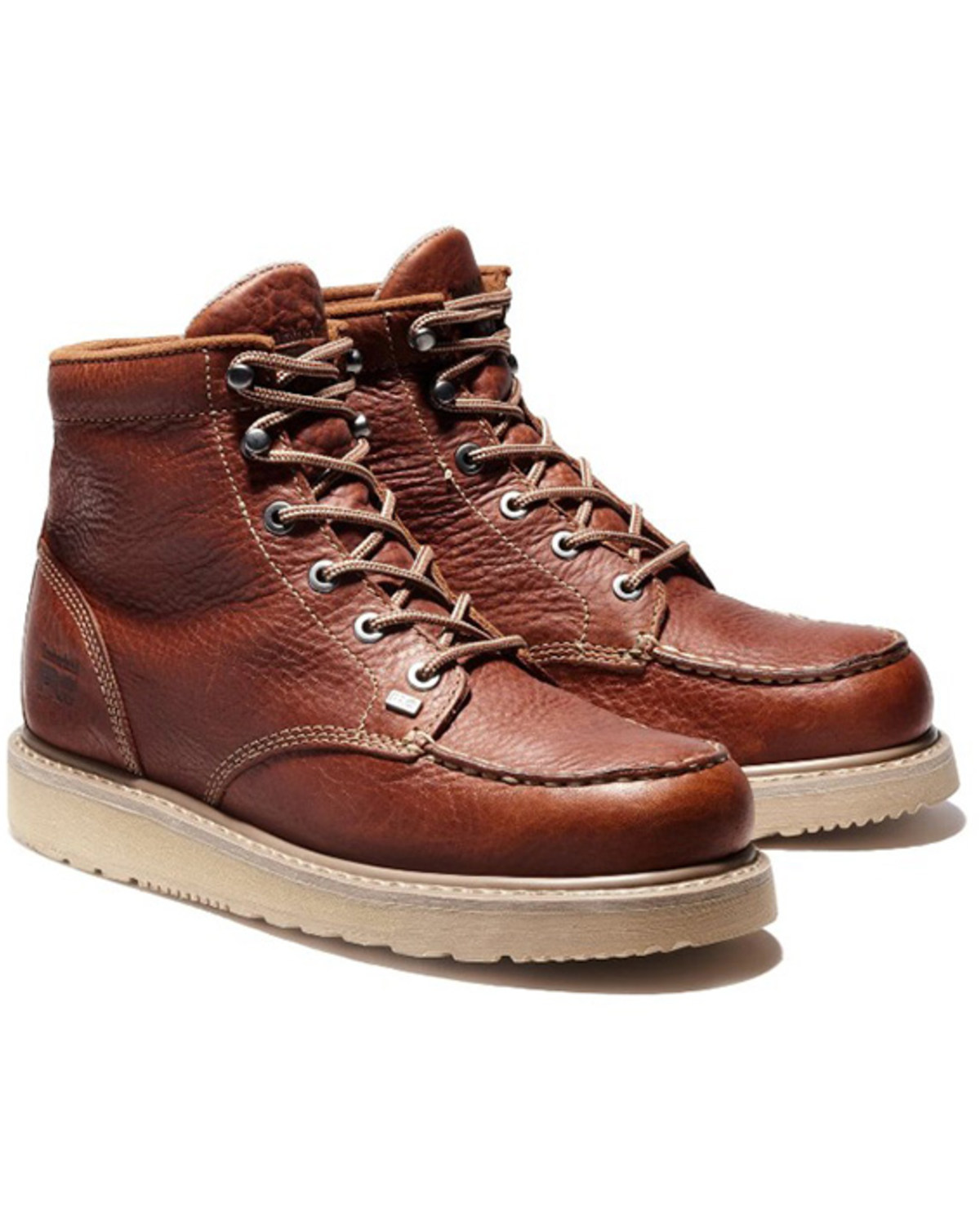 Timberland Men's 6" Barstow Moc Work Boots - Safety Toe