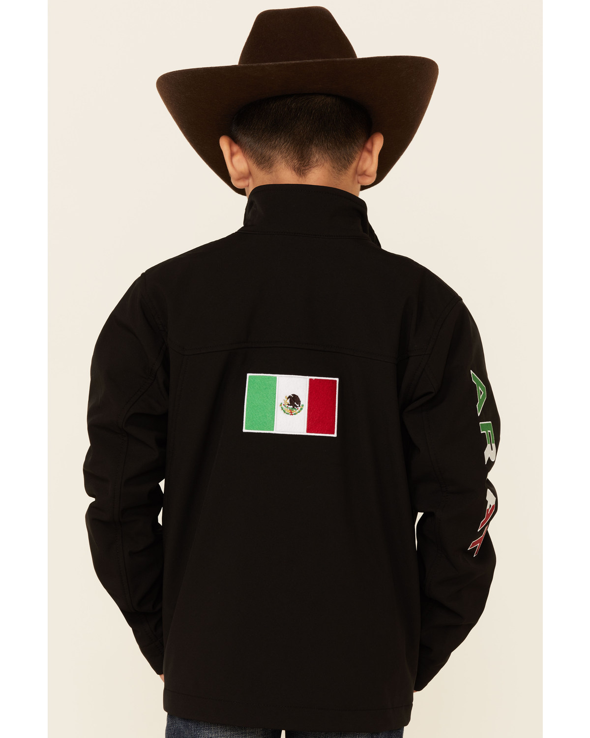 Ariat Boys New Team Mexico Softshell Jacket Boot Barn