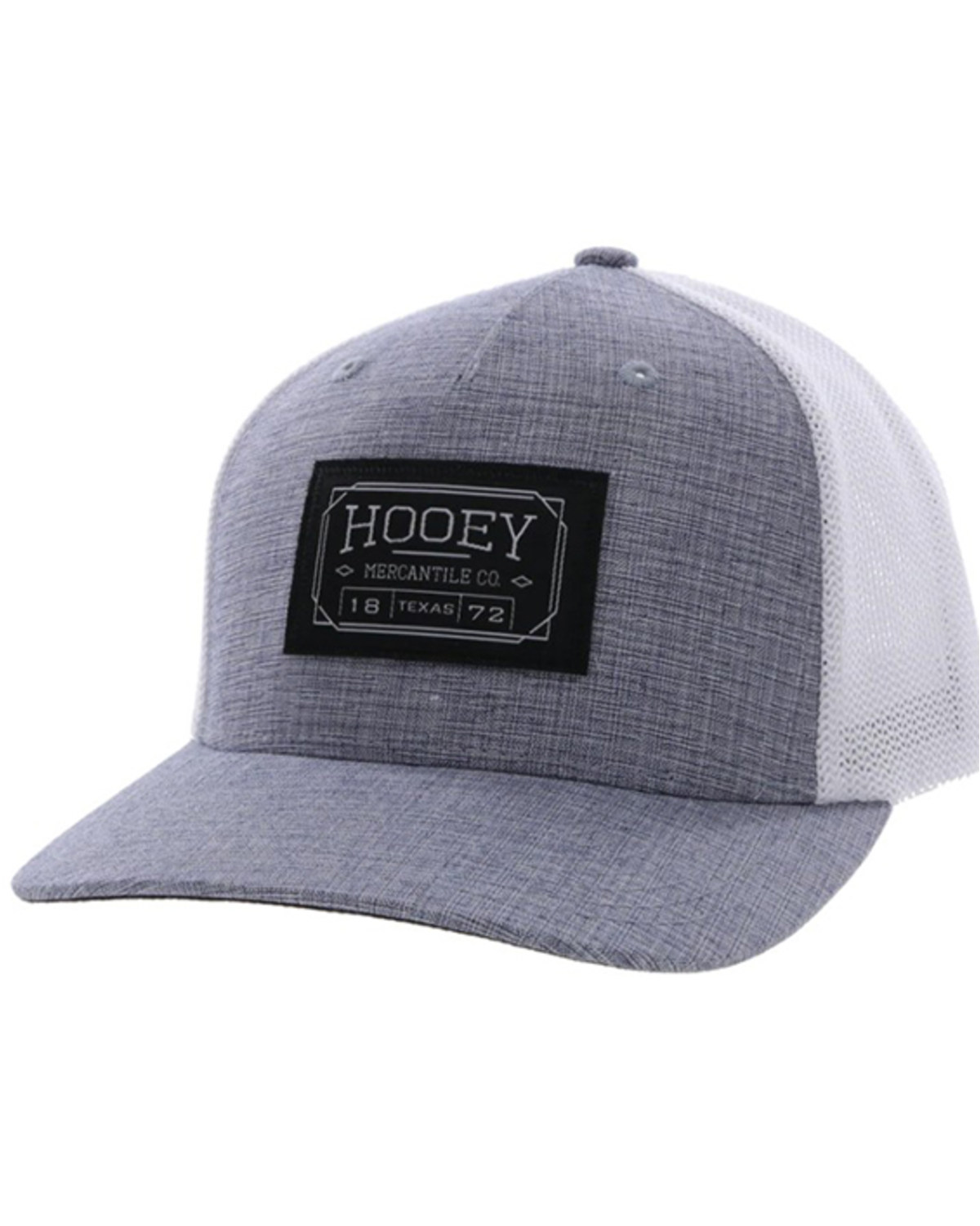 Hooey Men's Doc Logo Patch FlexFit Trucker Cap