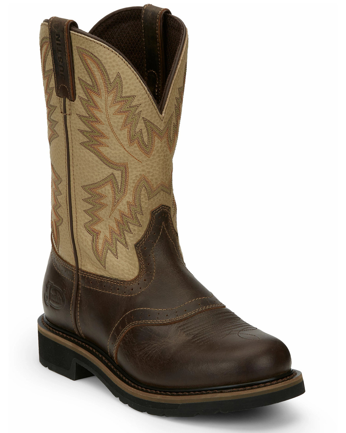 Justin Men's Superintendent Western Boots - Round Toe