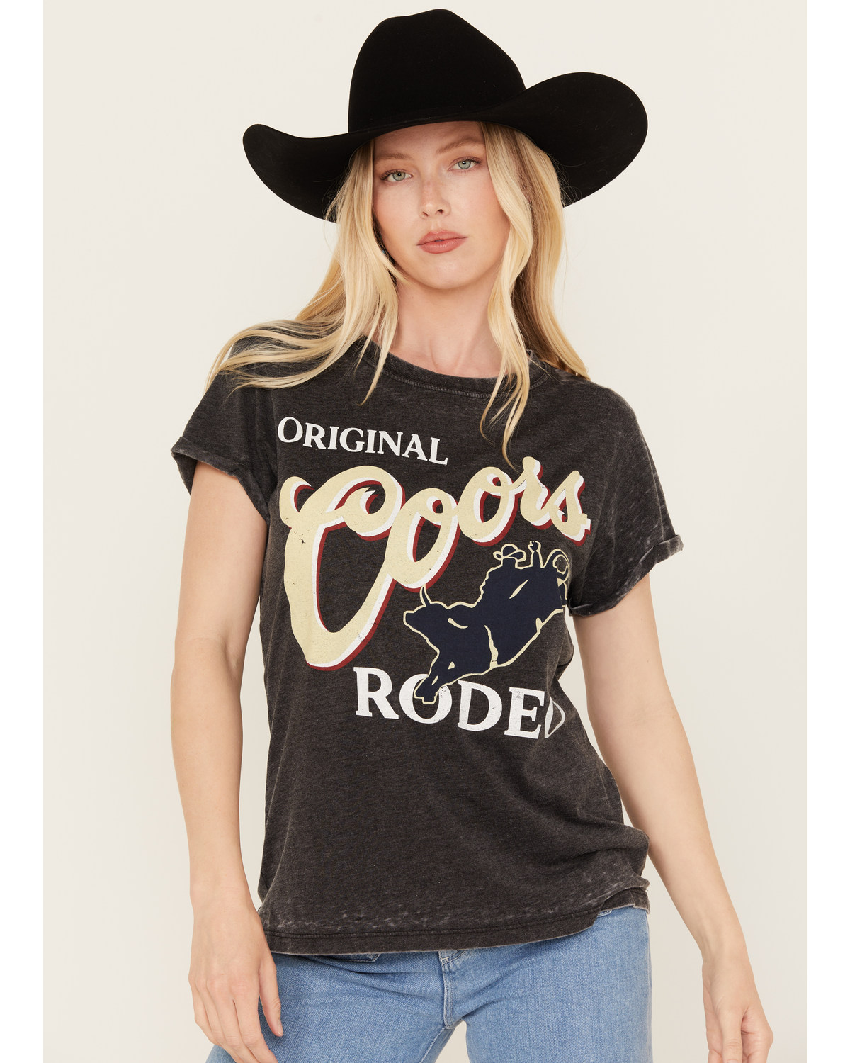 Recycled Karma Women's Coors Burnout Graphic Tee