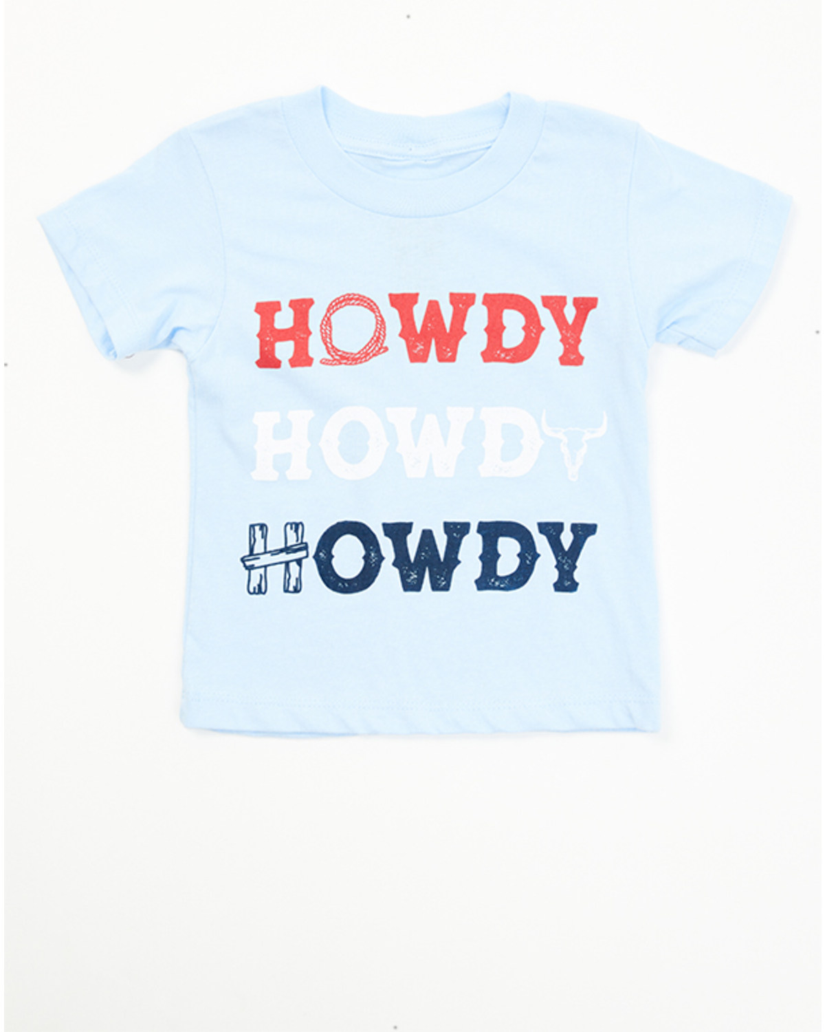 Cody James Toddler Boys' Howdy Short Sleeve Graphic T-Shirt