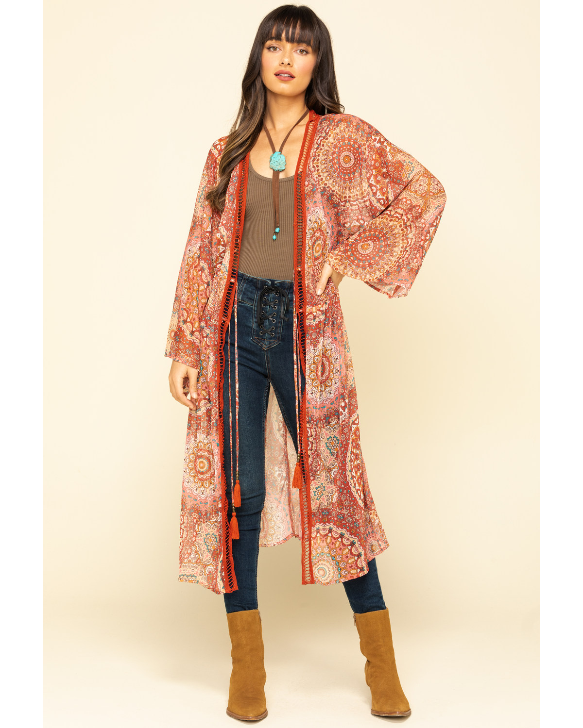 Sheer kimono duster Clearance
