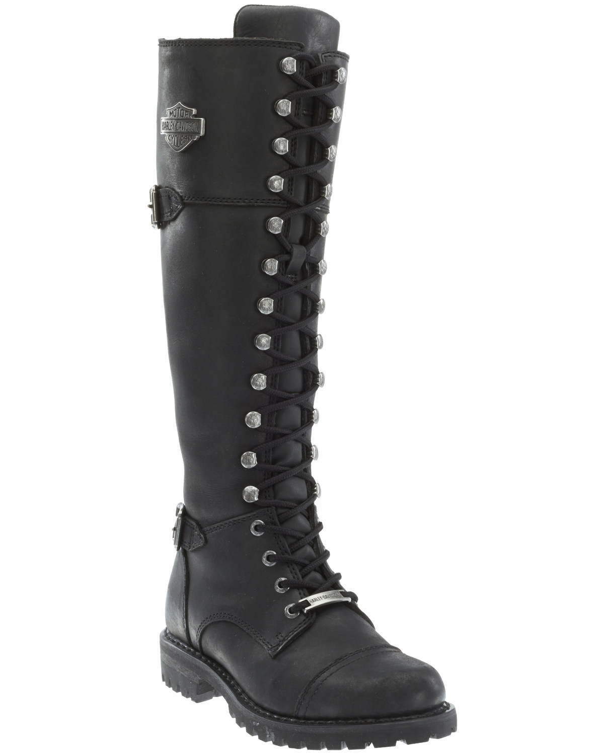 harley knee high boots