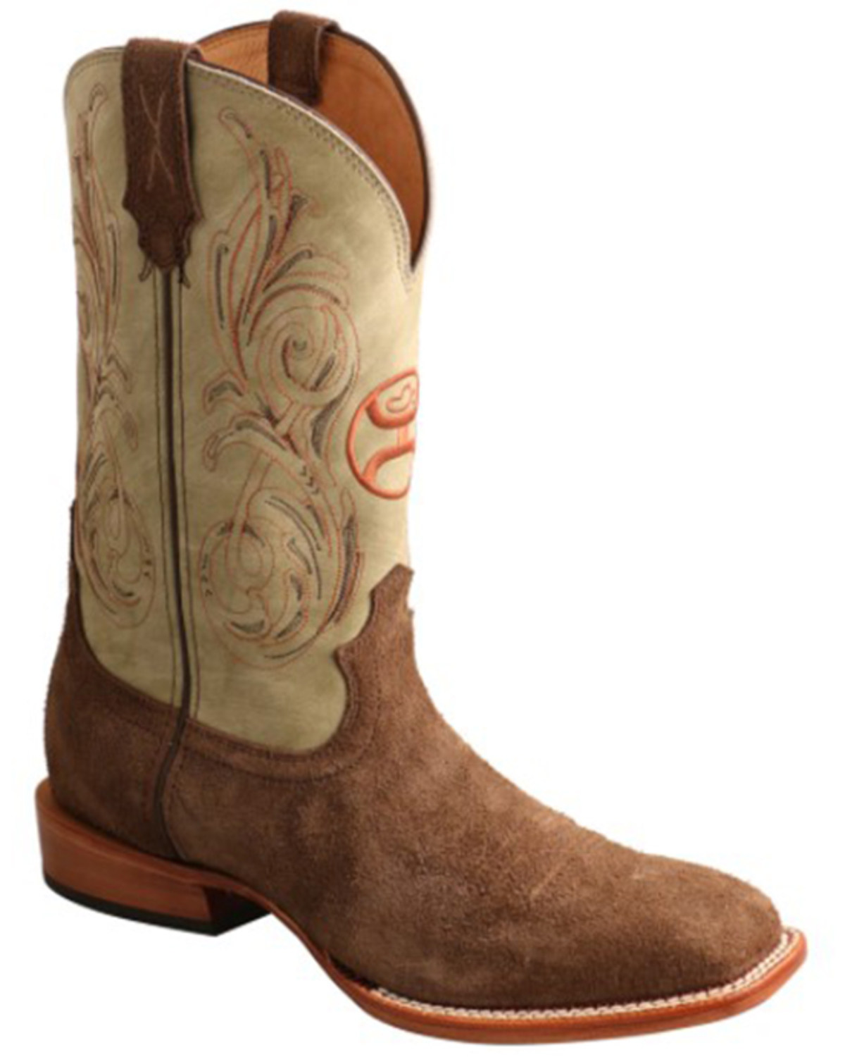 Hooey by Twisted X Men's CellSole Leather Western Boots - Broad Square Toe