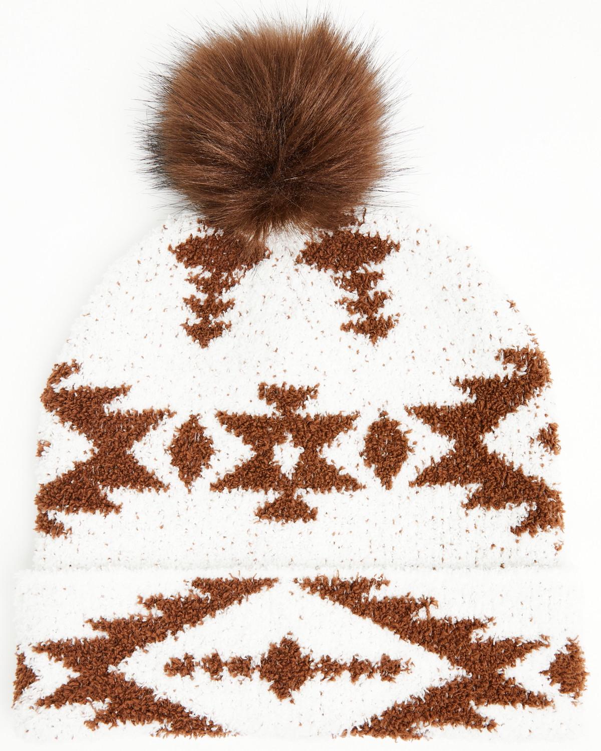 Idyllwind Women's Dovecote Southwestern Print Sherpa Beanie