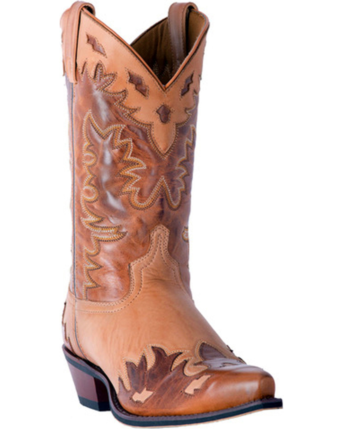 knee high cowboy boots mens