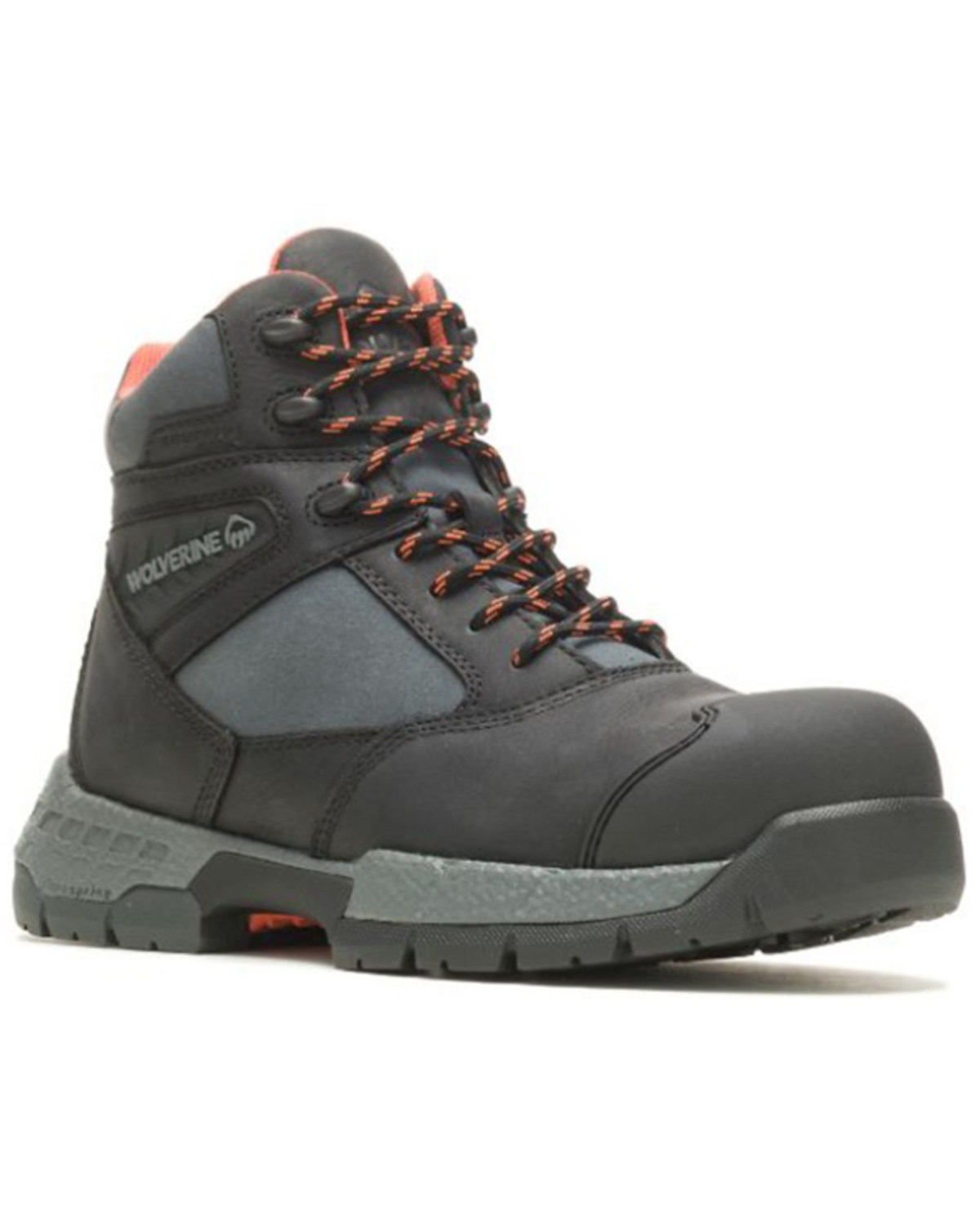Wolverine Men's Rush Ultraspring™ 6" CarbonMAX Work Boots - Composite Toe
