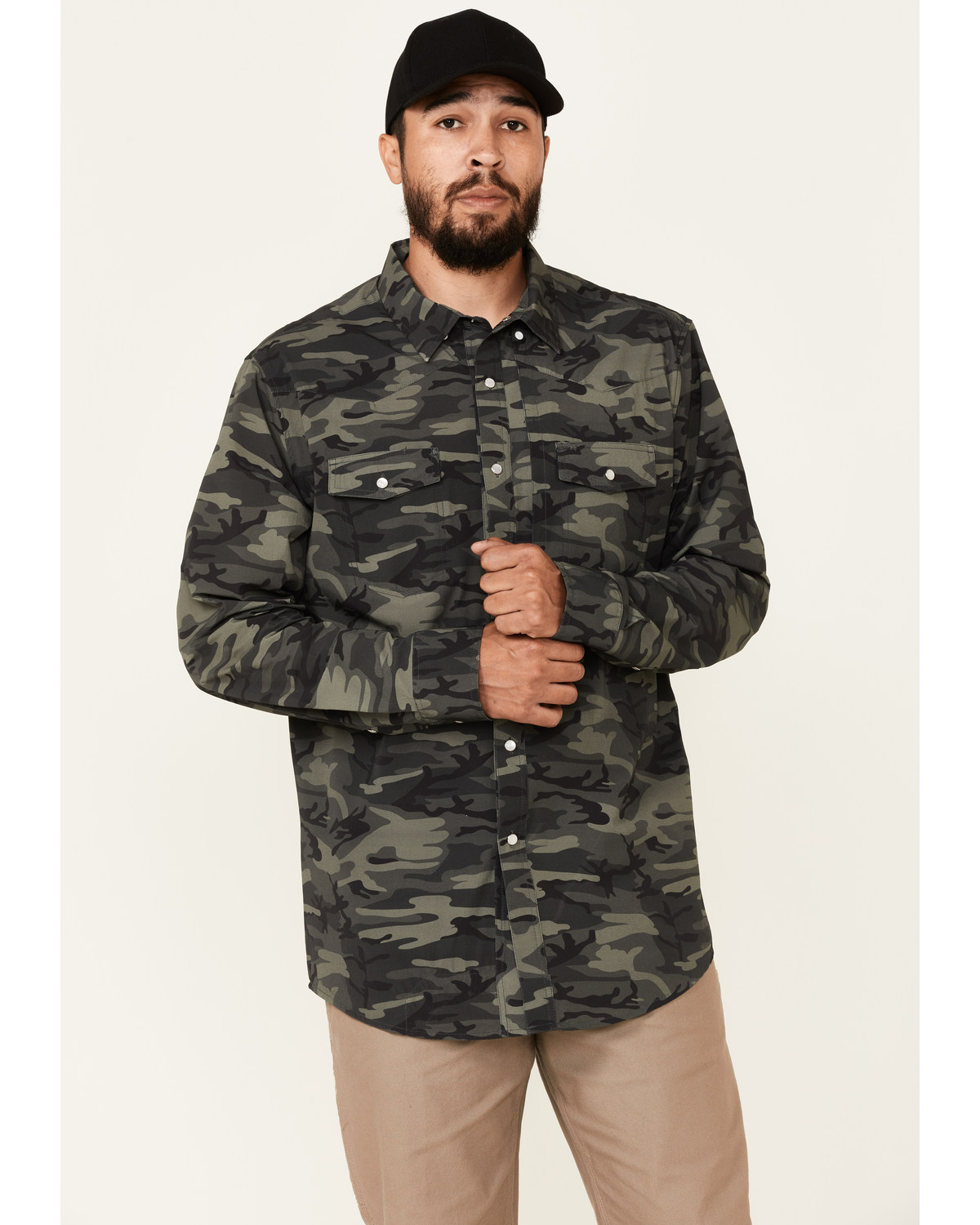 mens camo shirt long sleeve