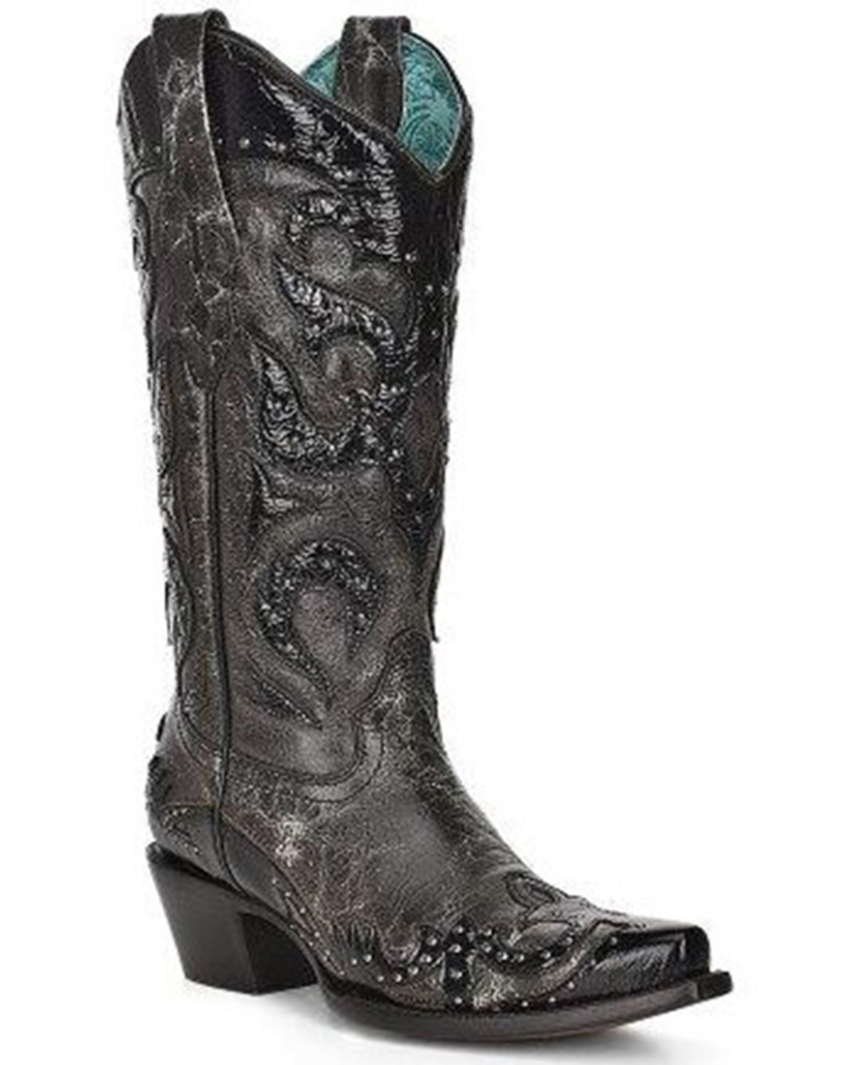 Corral Women's Embellished Western Boots - Snip Toe