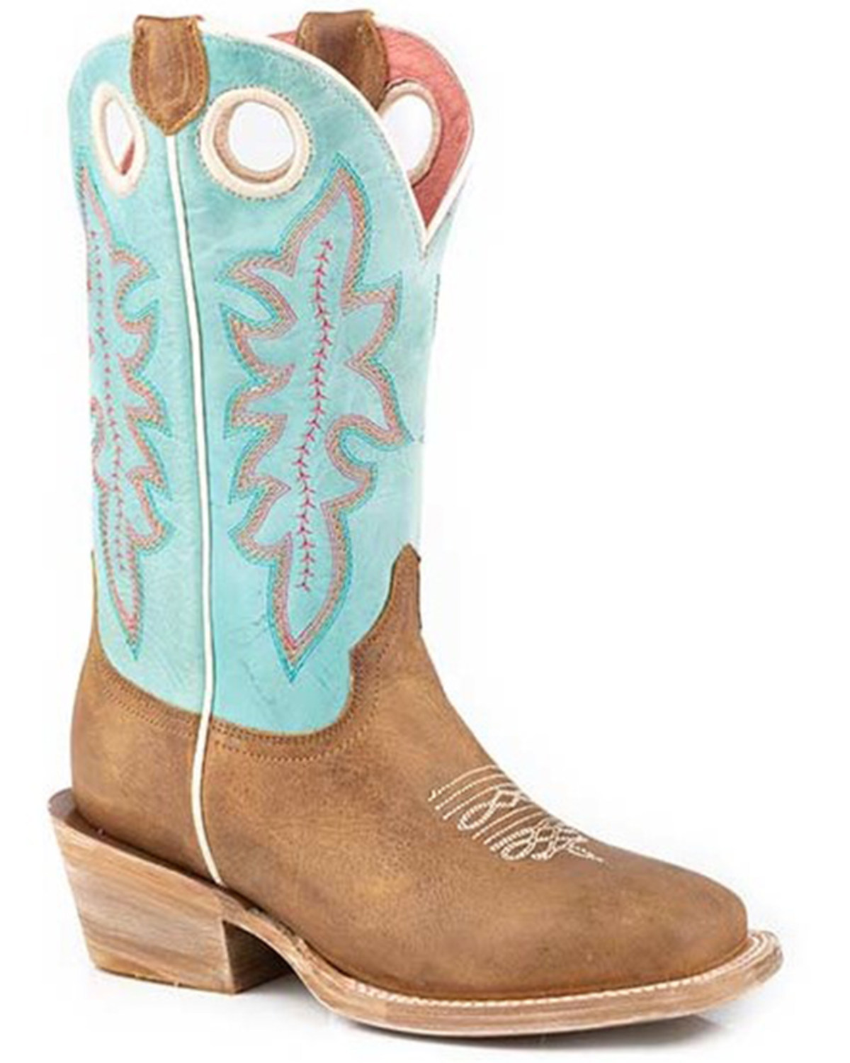 Roper Girls' Ride Em' Cowgirl Western Boots - Square Toe