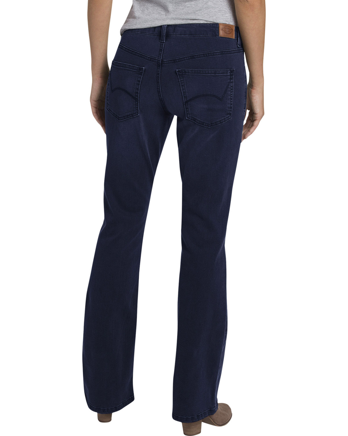 stretch denim bootcut jeans