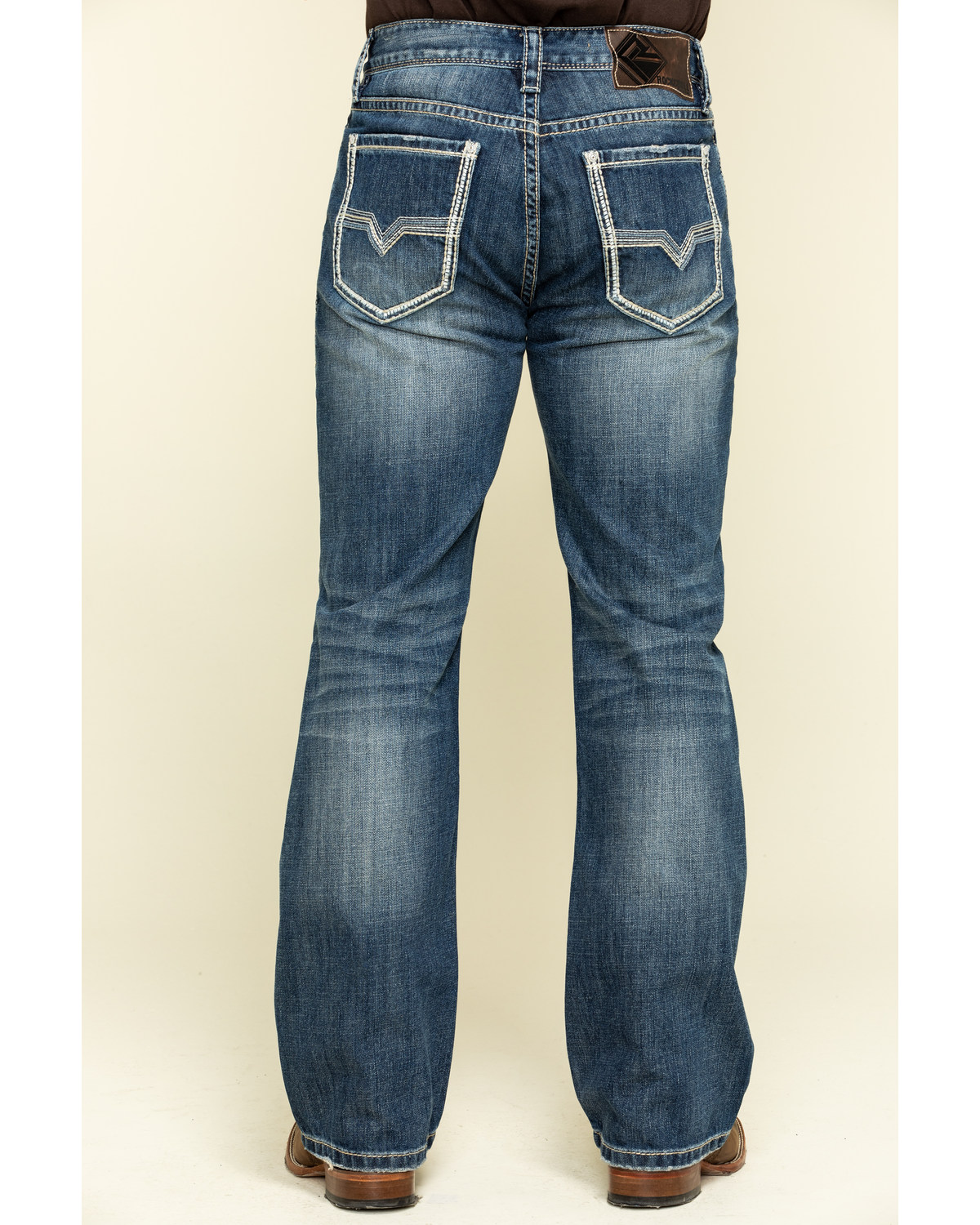 rock and roll double barrel jeans