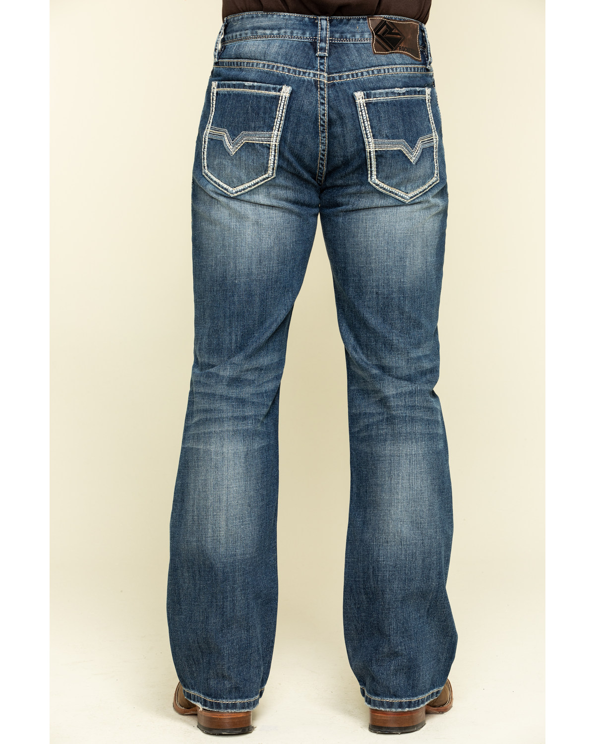 rock and roll cowboy double barrel relaxed bootcut