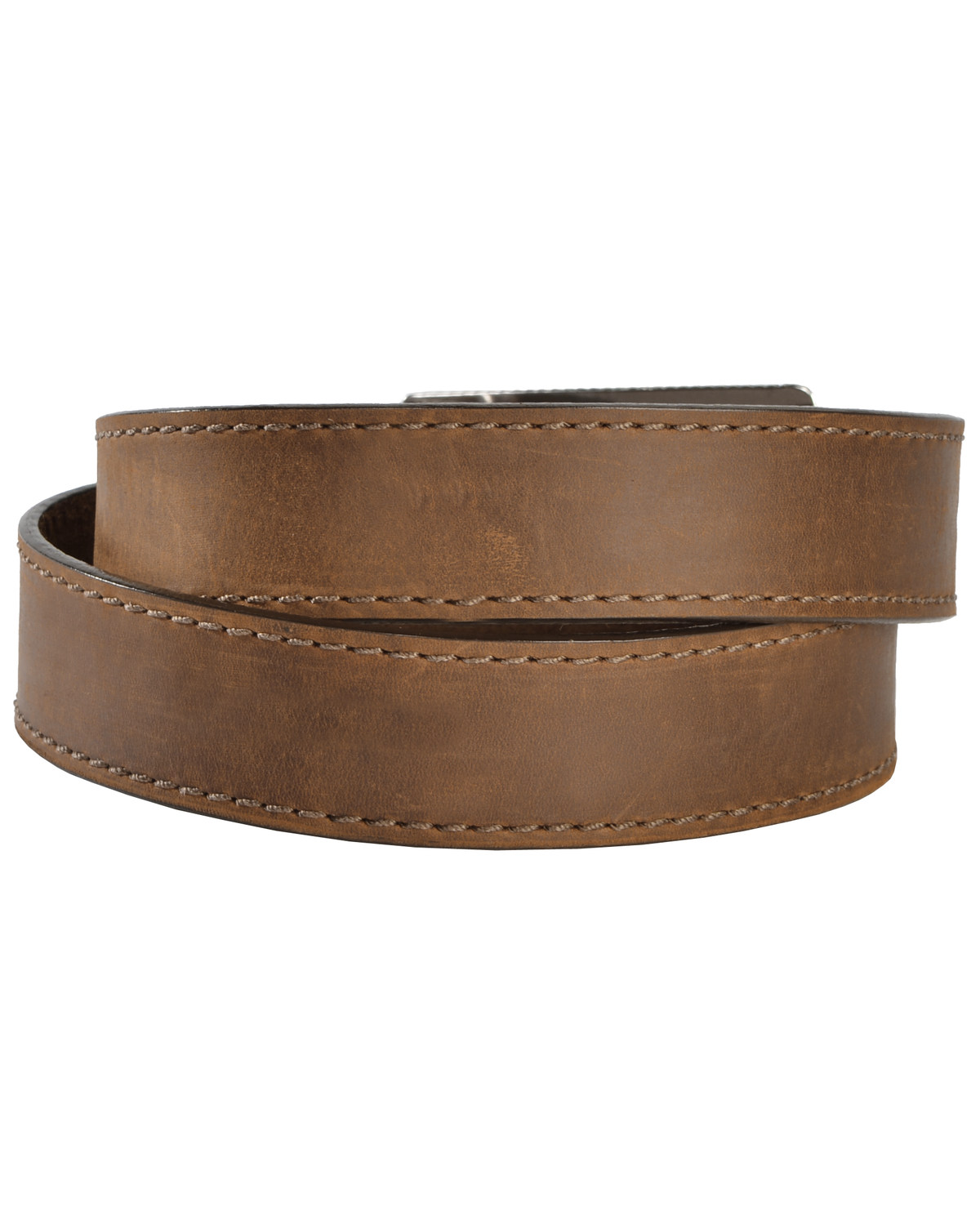 Justin Men's Flying High Leather Belt with Flag Buckle | Boot Barn