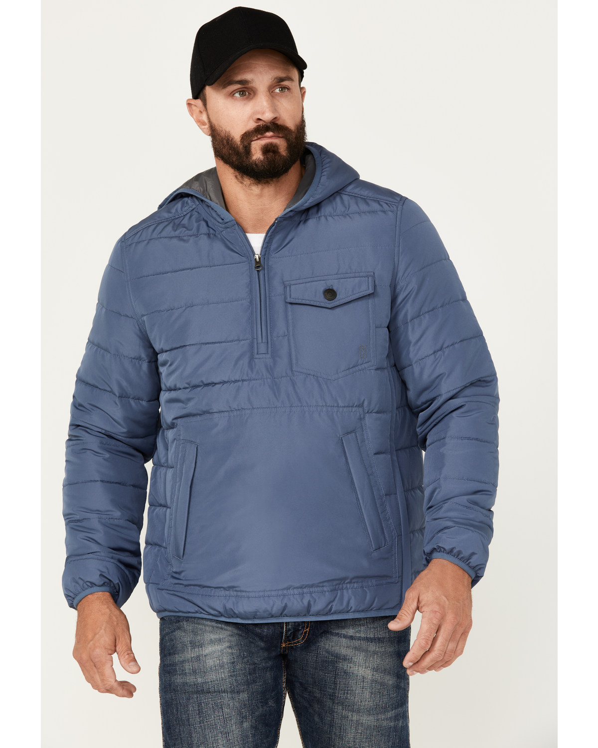 Brothers and Sons Men's Calhoun Anorak Insulated Hooded Jacket