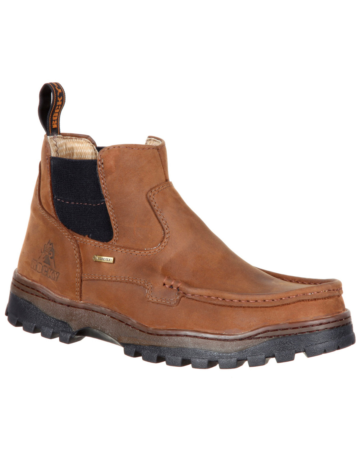 rocky slip on work boots