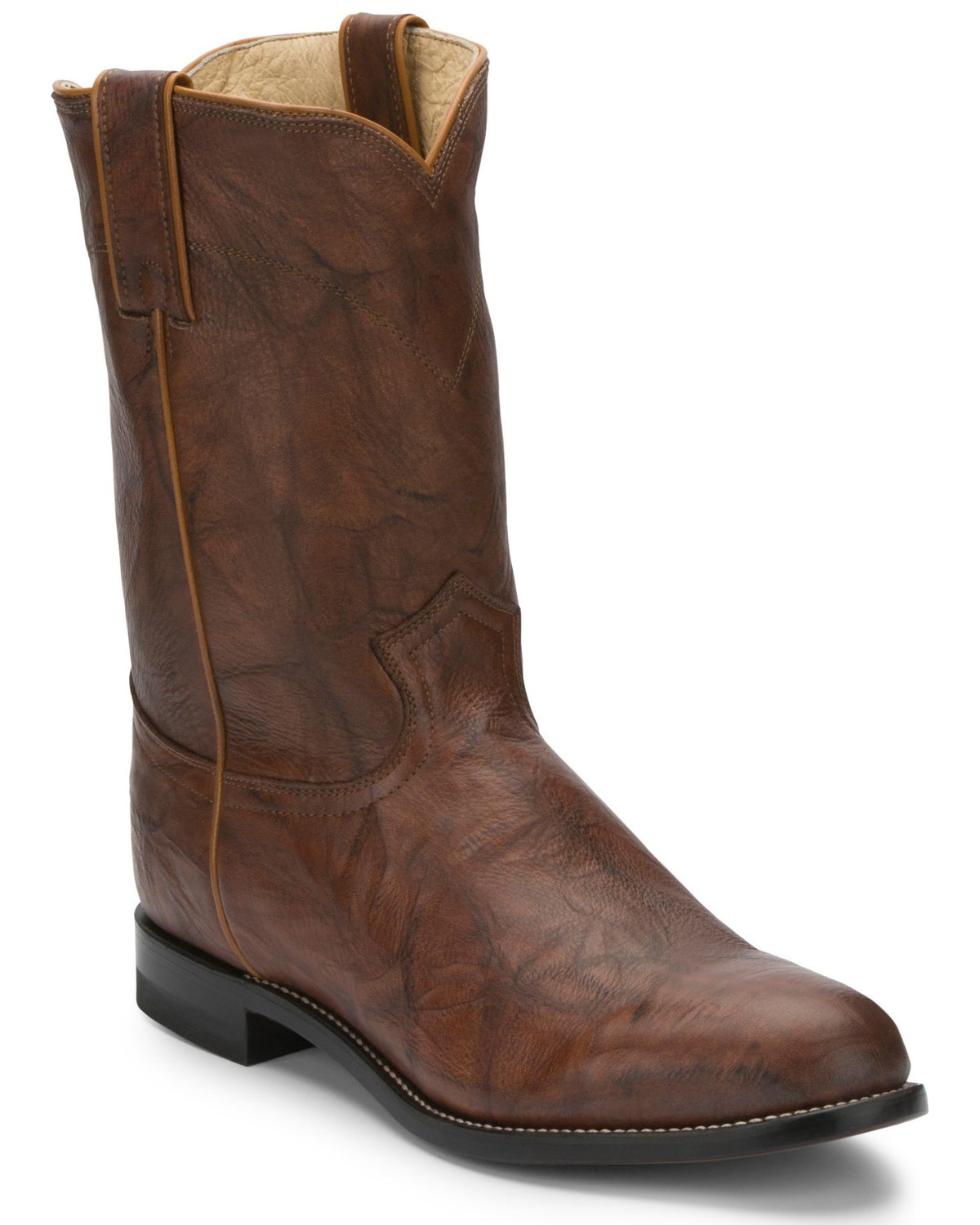 Justin Men's Deerlite Roper Western Boots