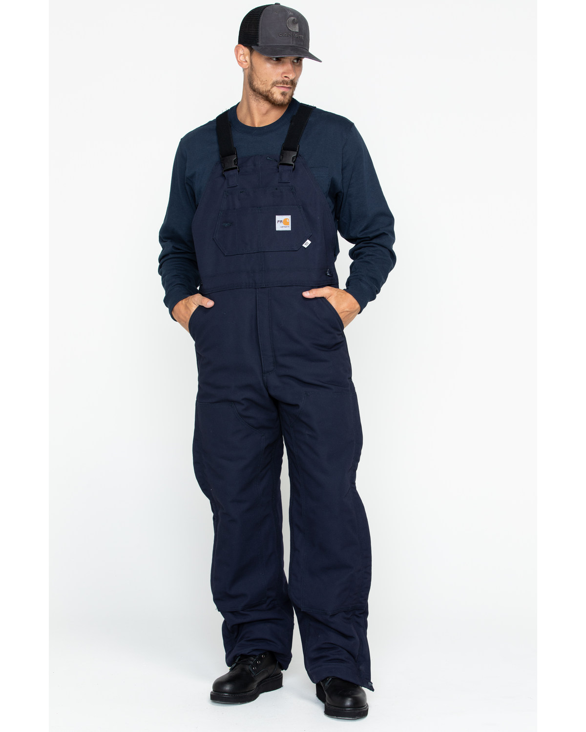 Carhartt quilt lined duck bib overalls Clearance