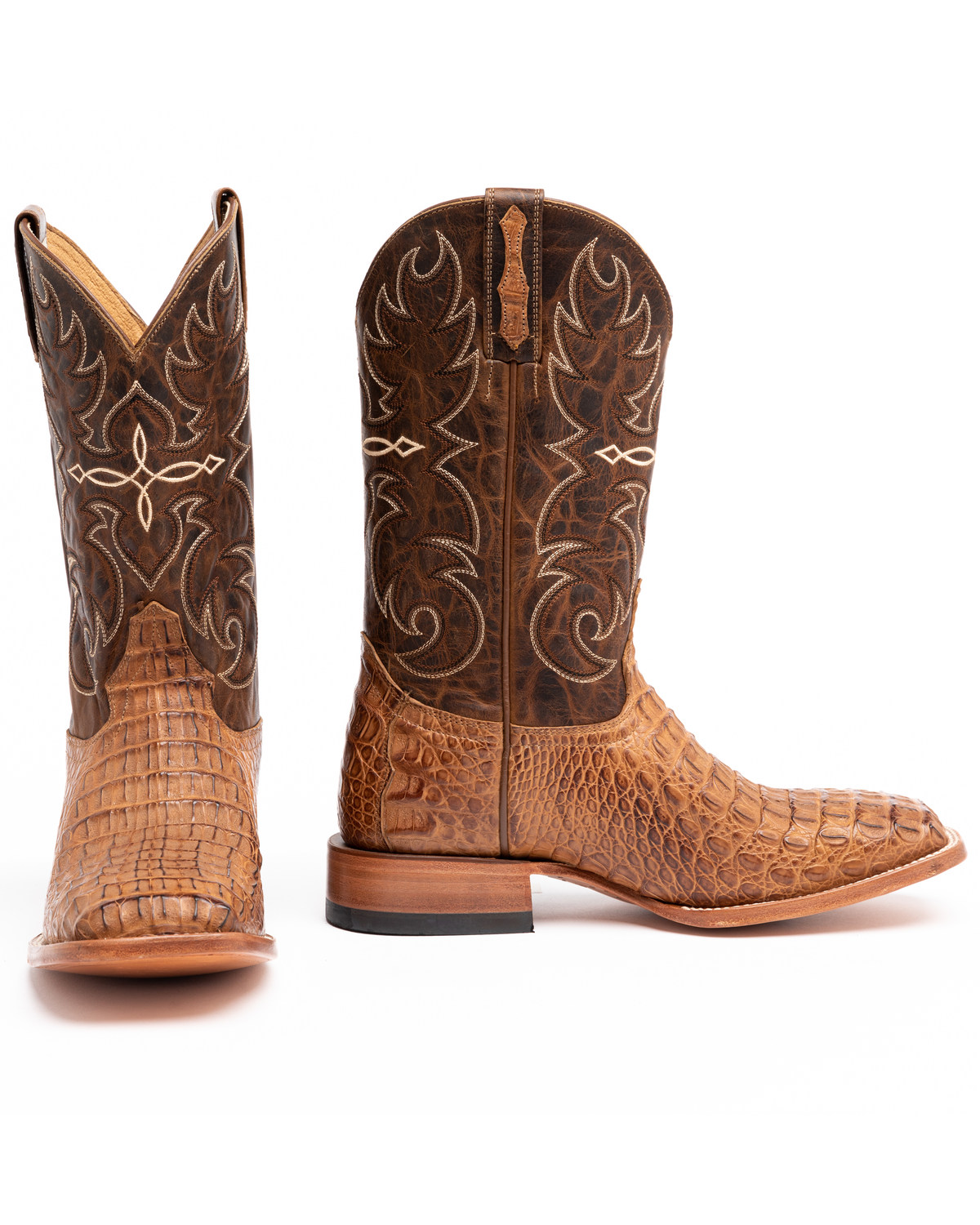 Cody James® Men's Burnished Caiman Exotic Boots Boot Barn