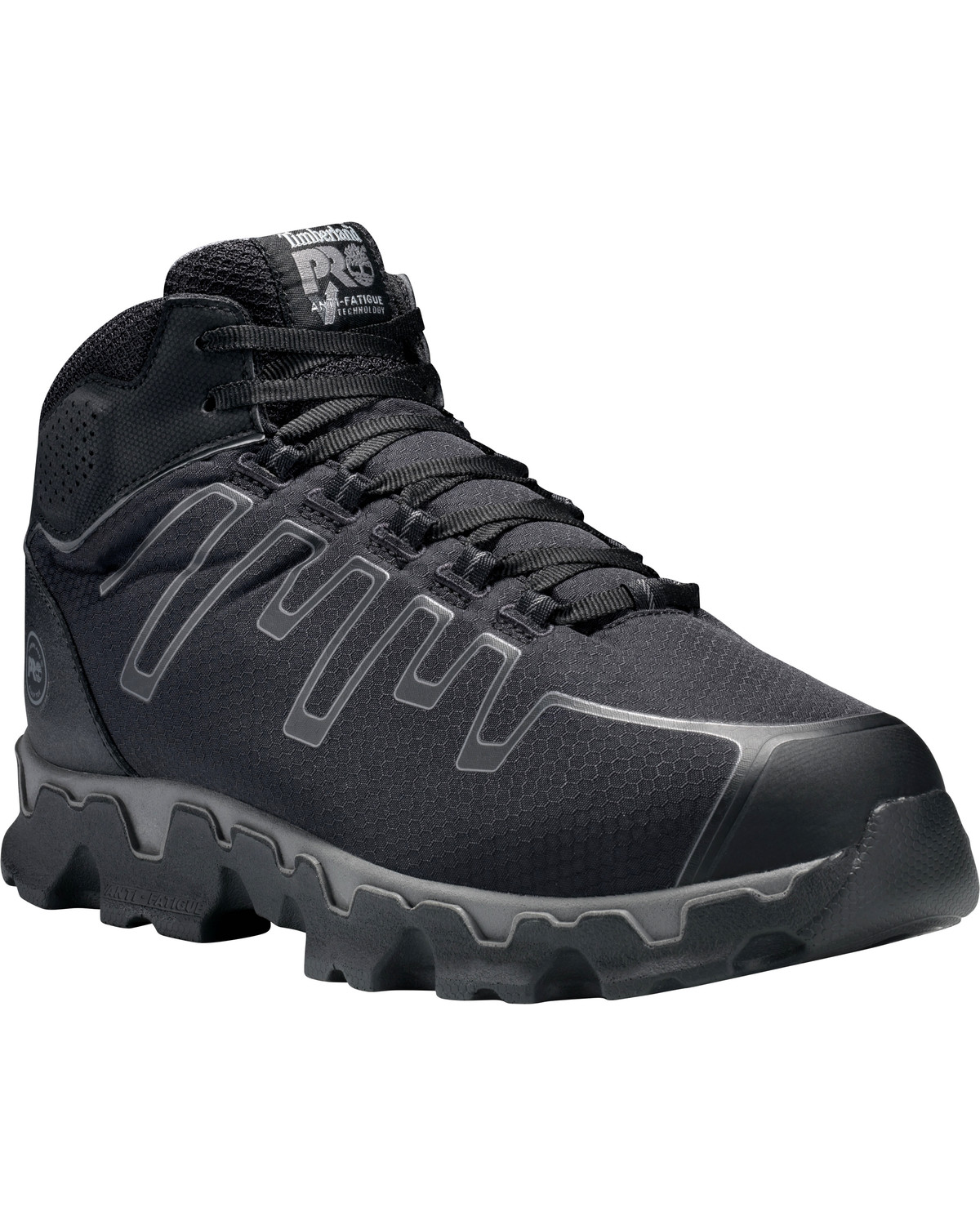 Timberland Pro Men S Powertrain Mid Eh Work Shoes Alloy Toe