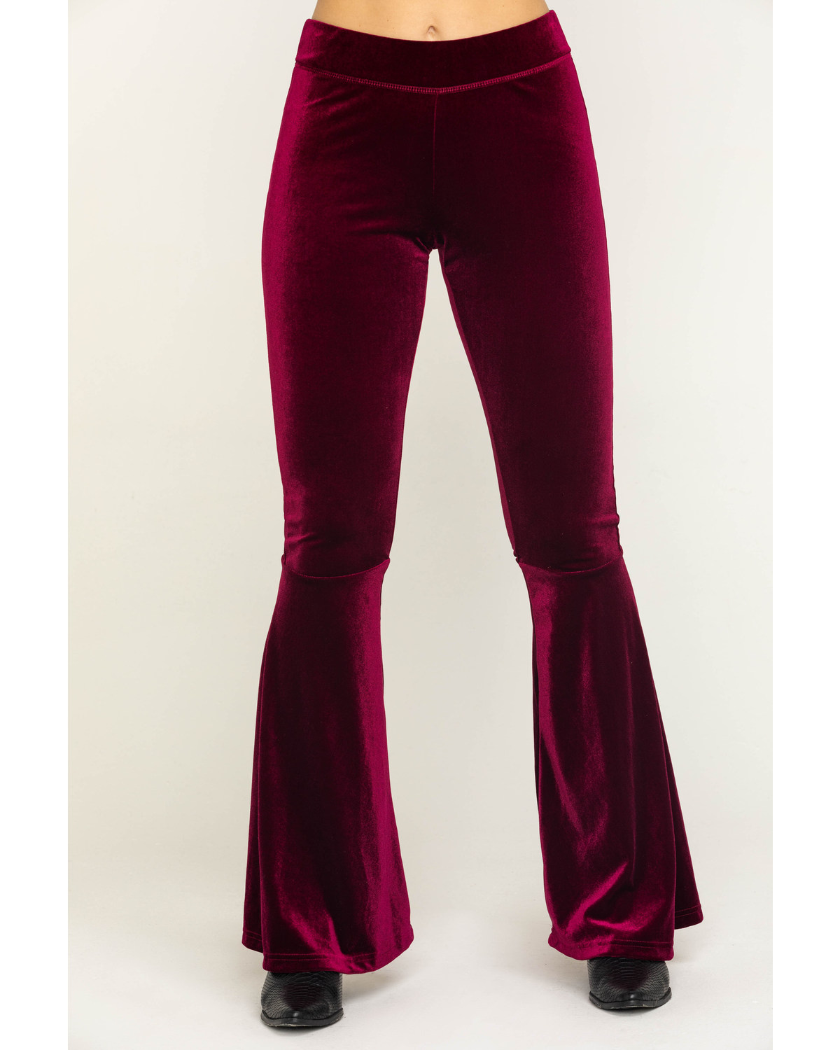 velvet bell bottoms