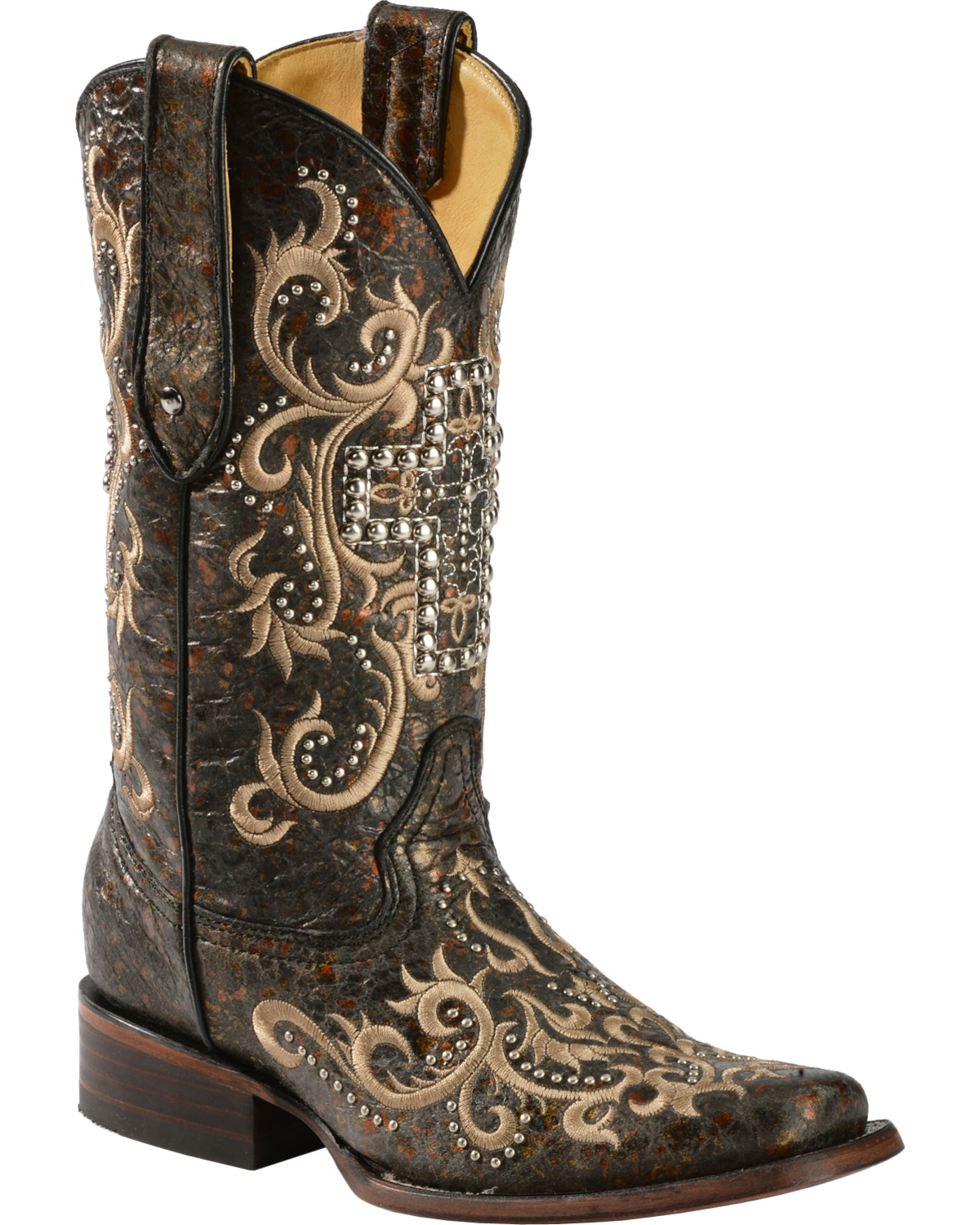 Corral Women's Studded Cross Western Boots | Boot Barn