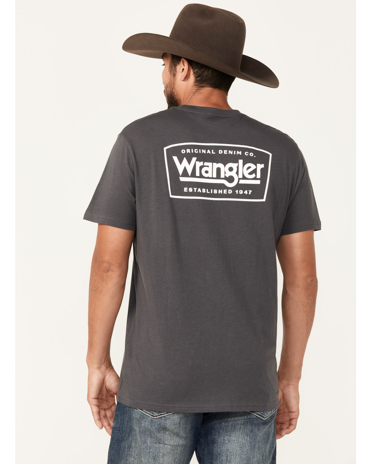 Wrangler Men's Boot Barn Exclusive Logo Short Sleeve Graphic T-Shirt