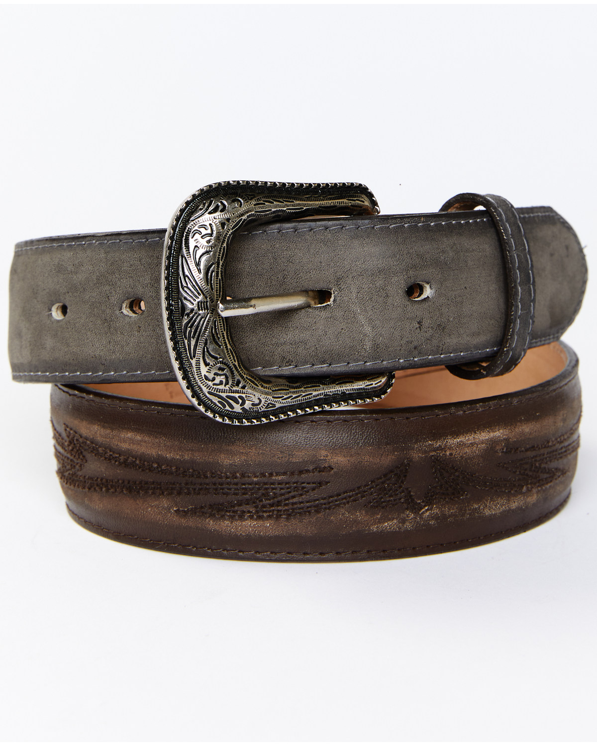 Moonshine Spirit Men's Alabama Stitched Western Belt