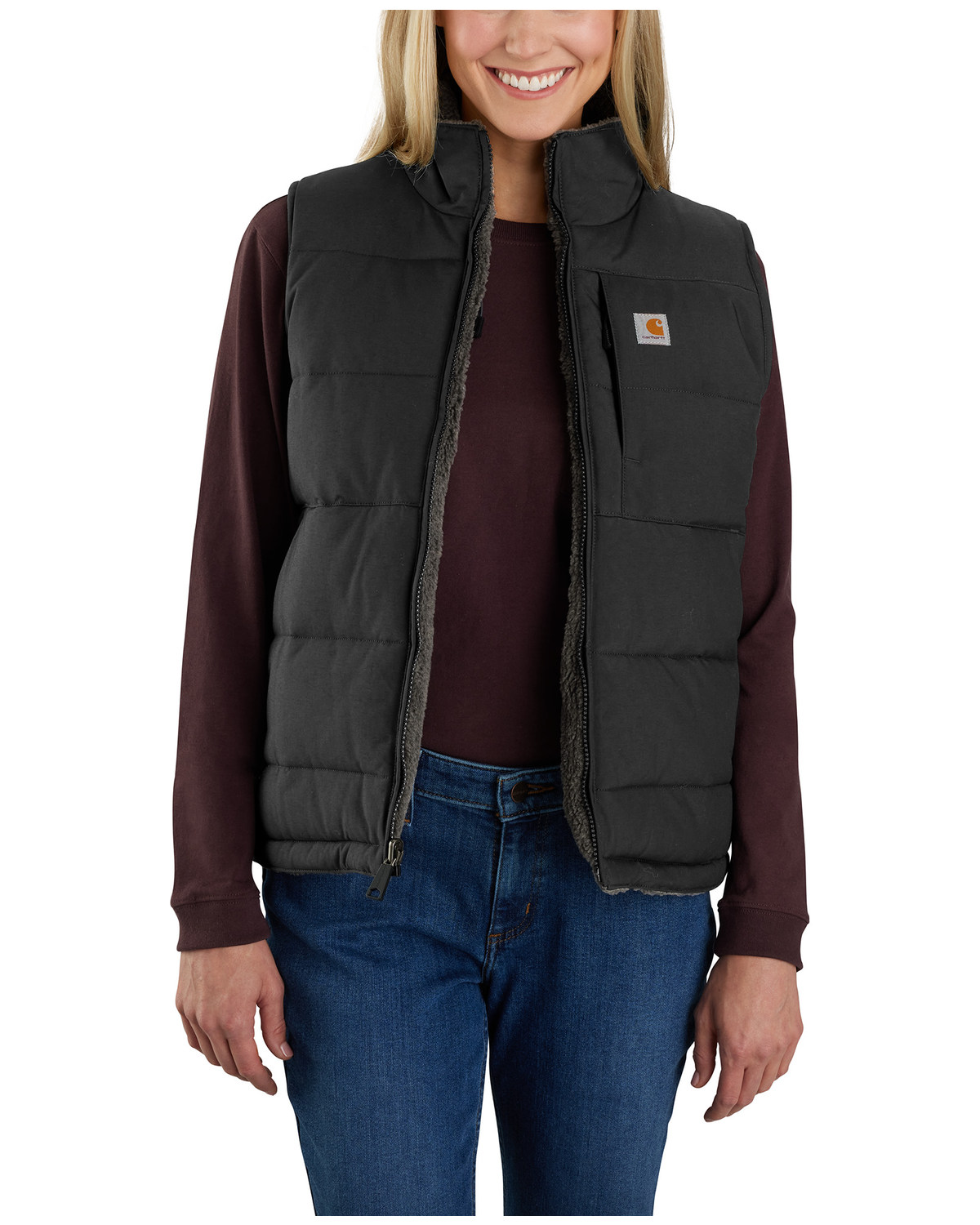 Carhartt Women's Montana Reversible Relaxed Fit Insulated Work Vest