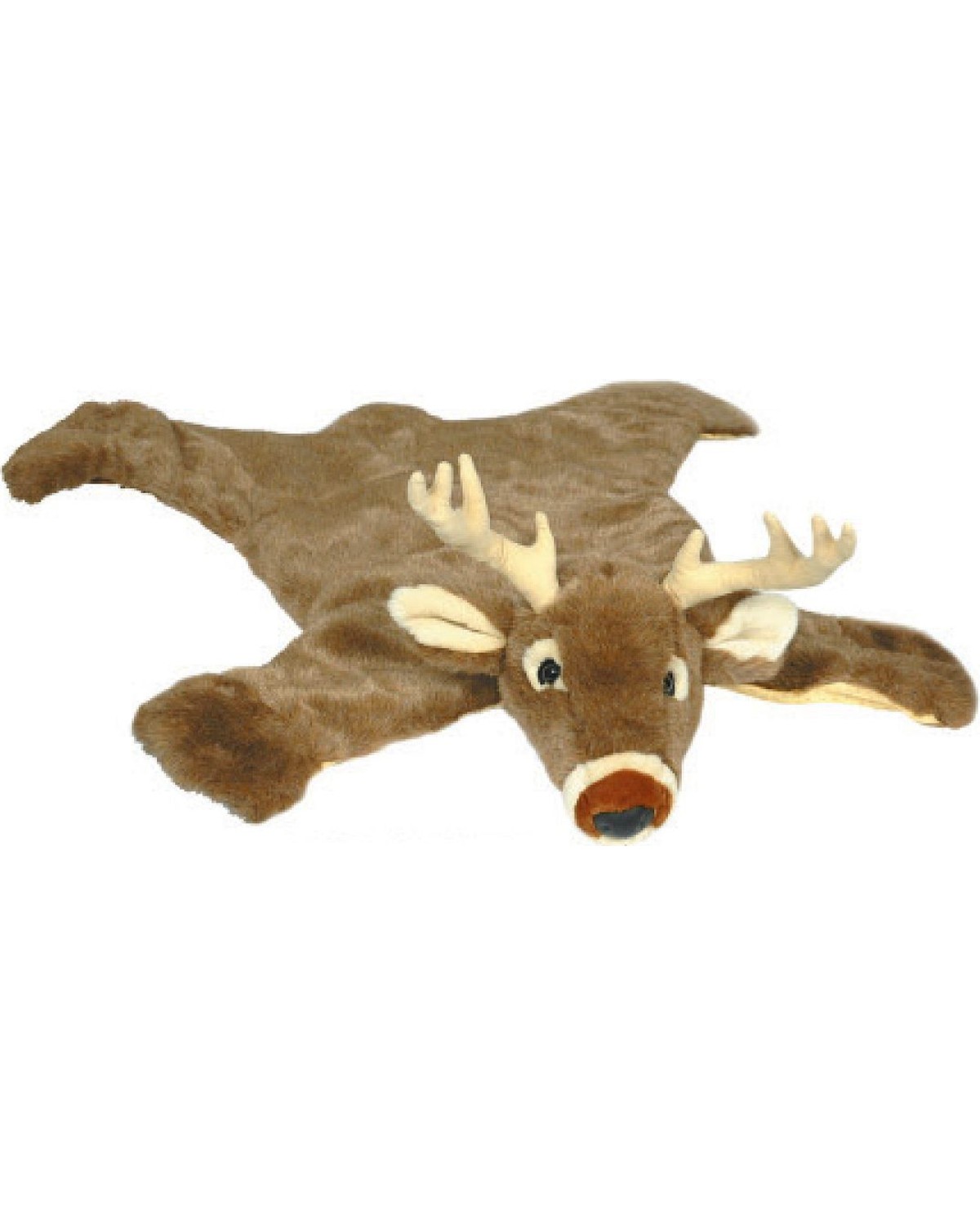 White Tail Deer Plush Rug