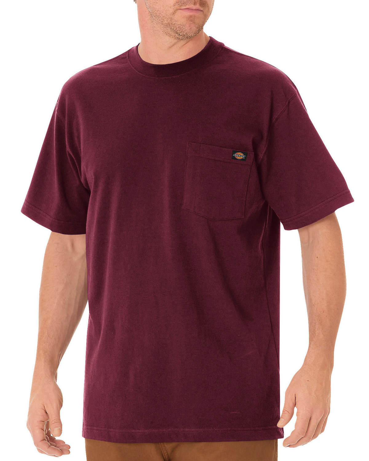 Dickies Men's Solid Heavyweight Short Sleeve Work T-Shirt - Big & Tall