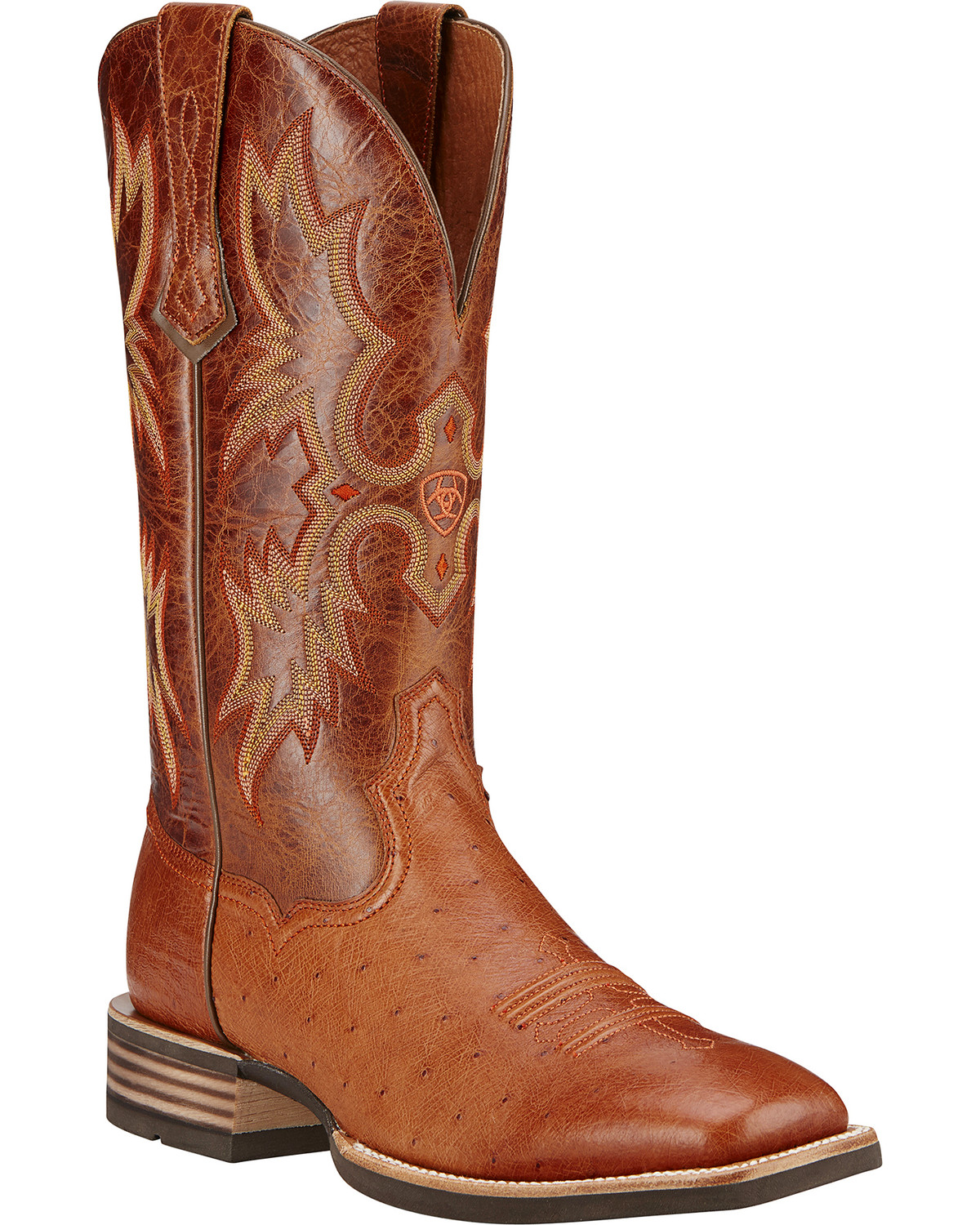 ariat ostrich womens boots
