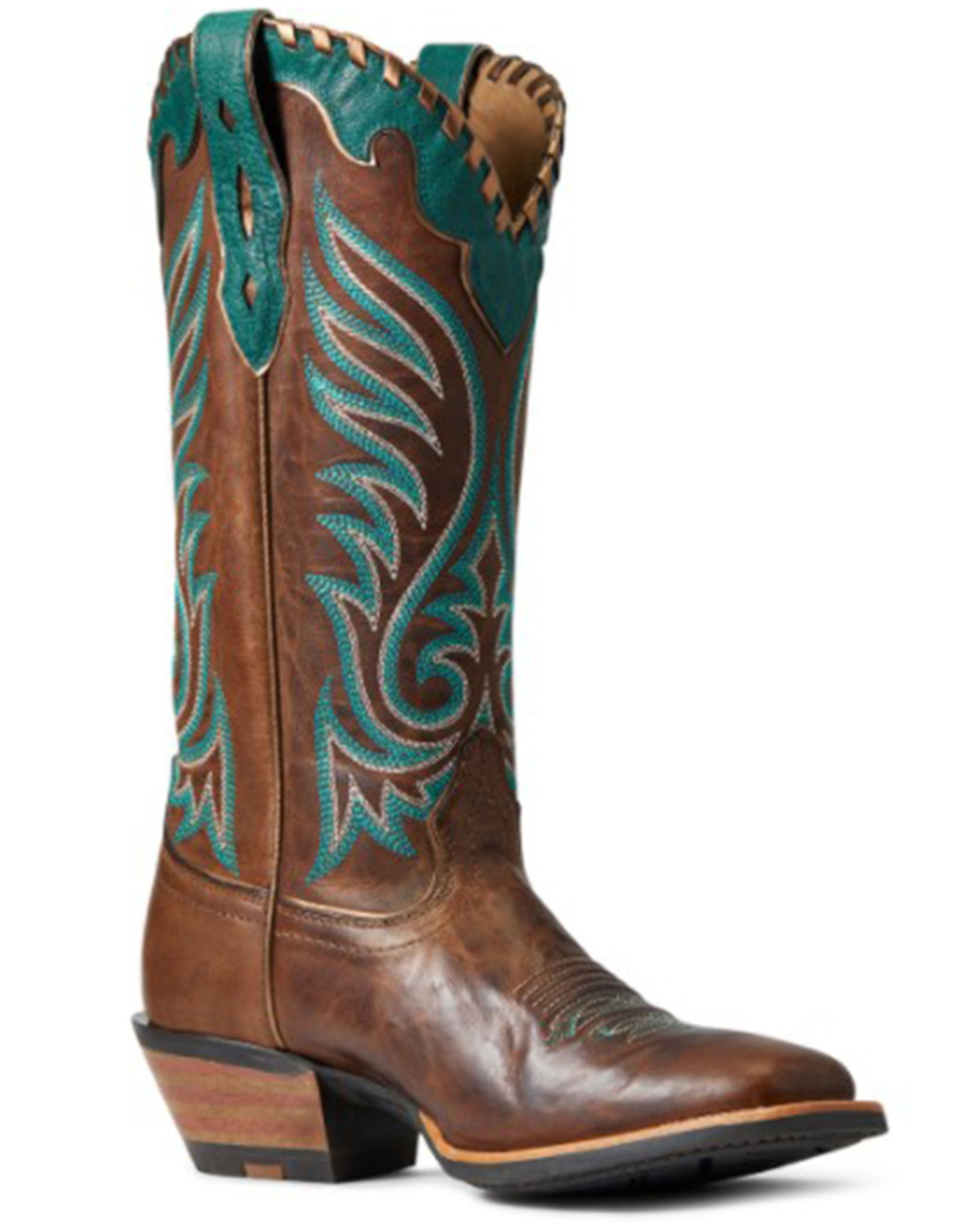 Ariat Women's Weathered Crossfire Picante Performance Western Boots - Broad Square Toe