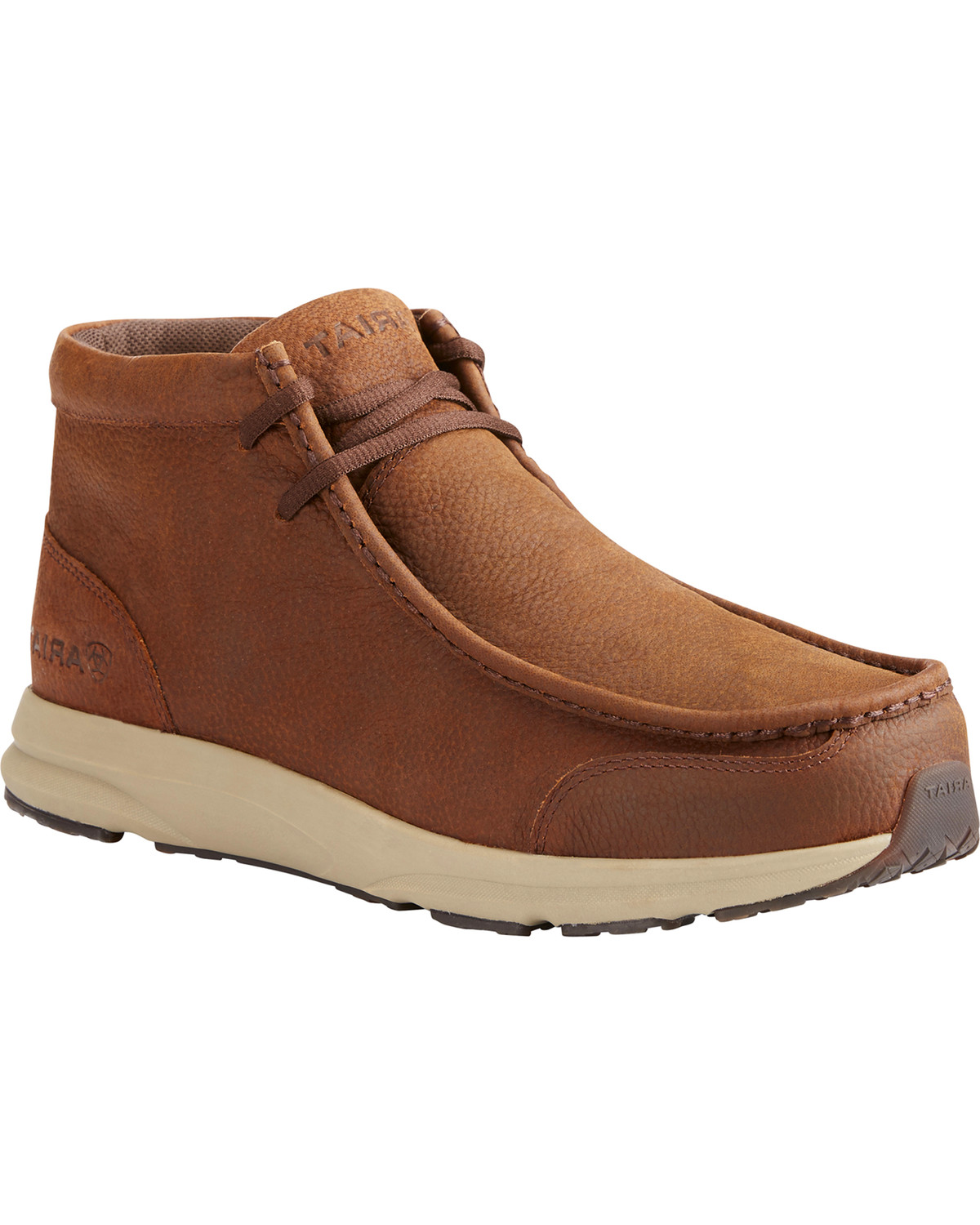 Ariat Men S Spitfire Aged Mahogany Bomber Shoes Moc Toe Boot Barn