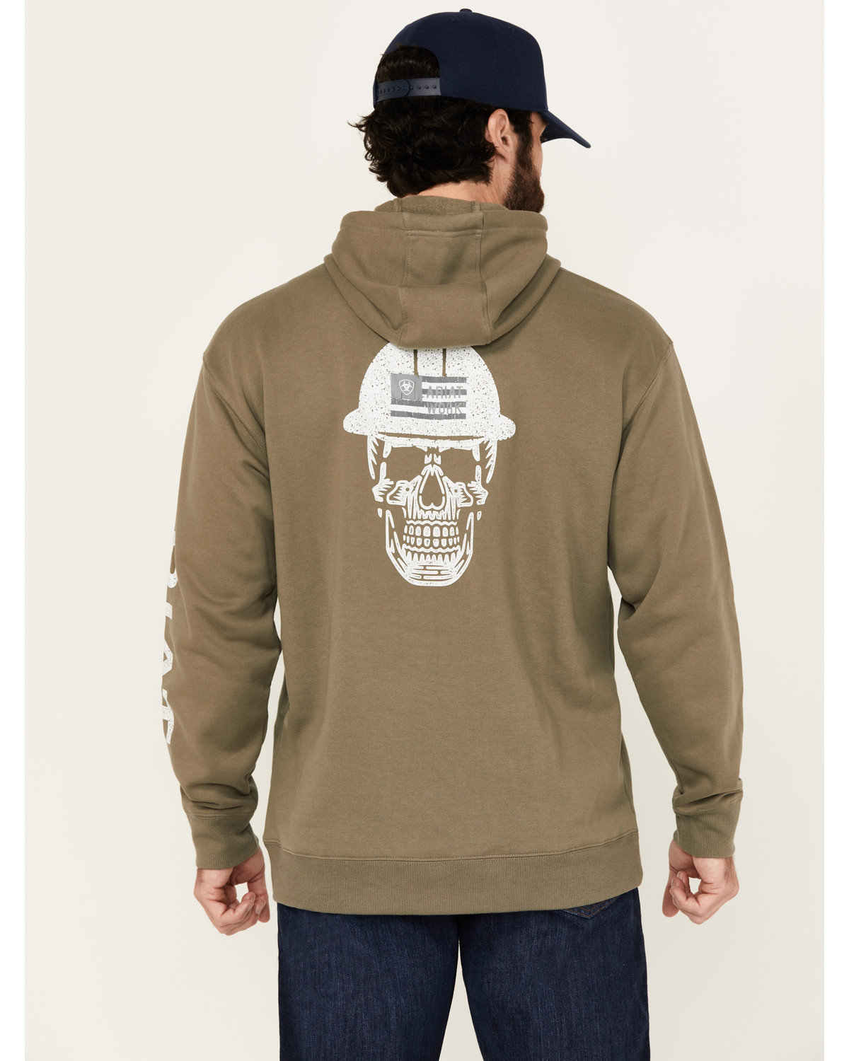 Ariat Men's Rebar Roughneck Pullover Hooded Sweatshirt