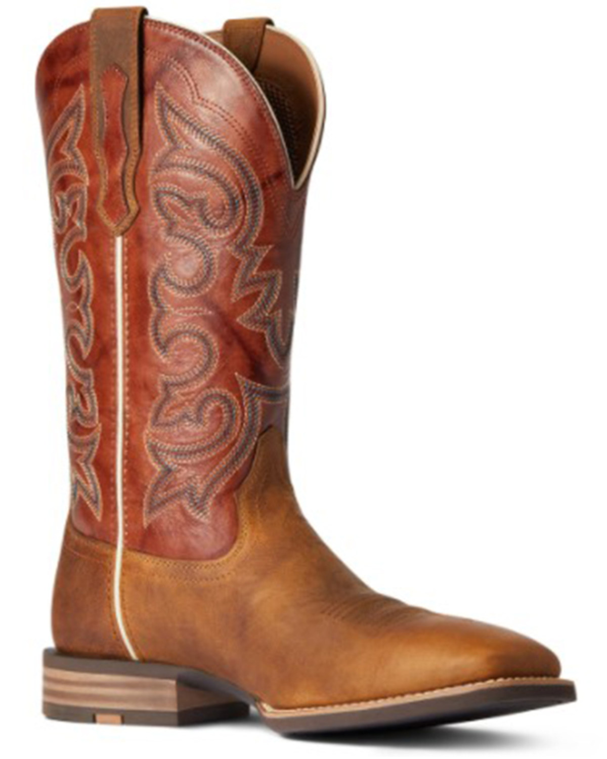 Ariat Men's Everlite Go Getter Western Performance Boots - Broad Square Toe