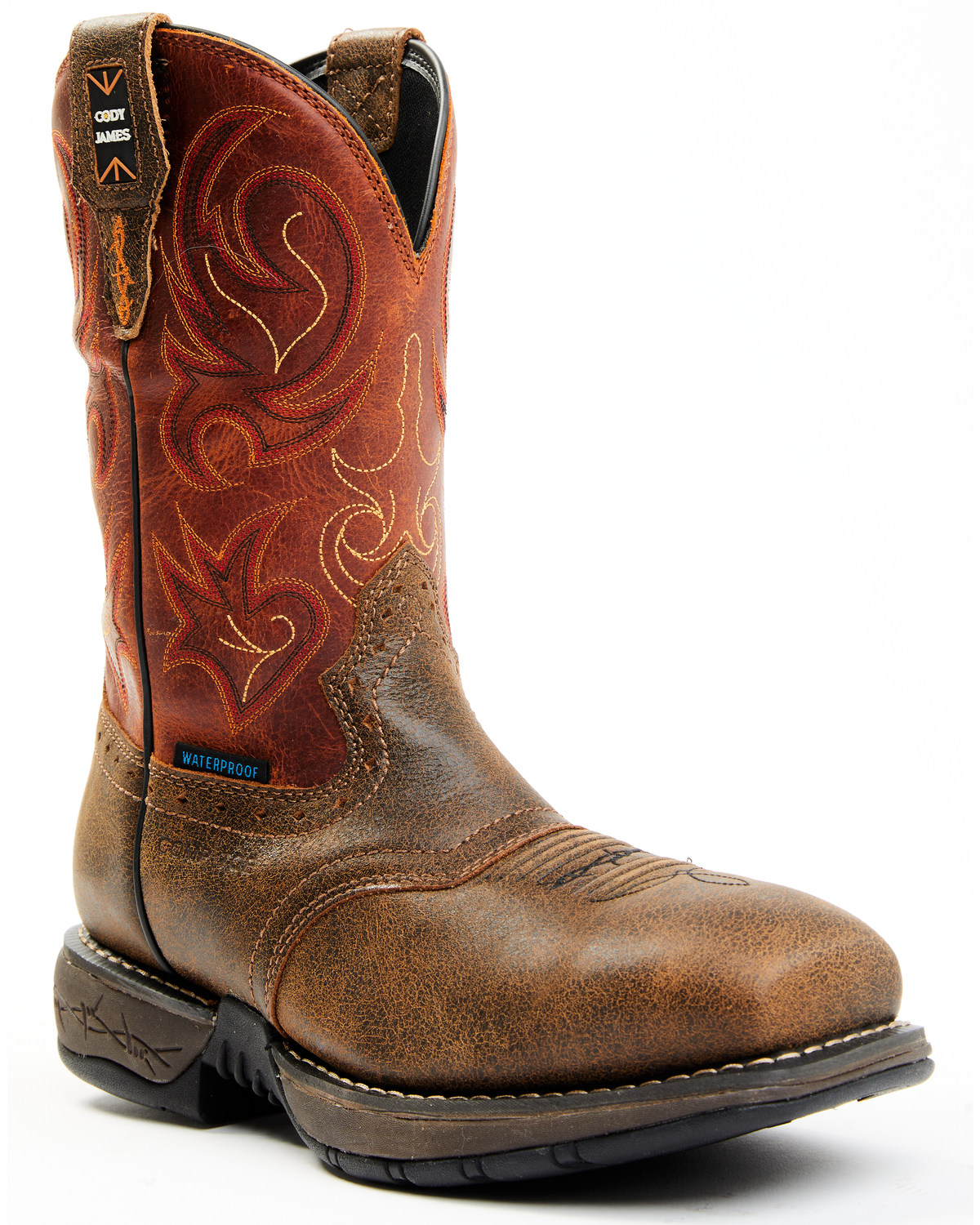 Cody james steel toe work boots online