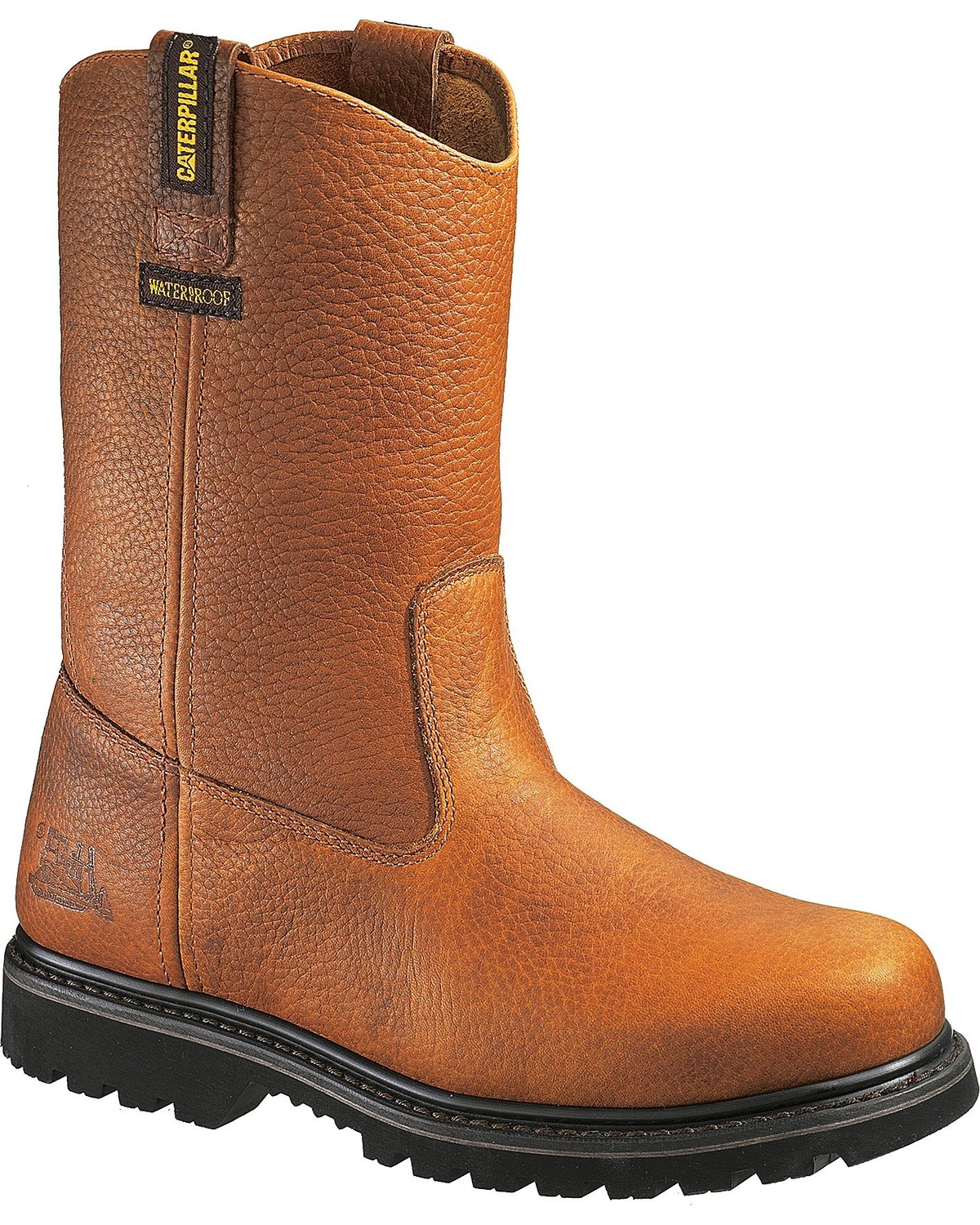 caterpillar waterproof work boots