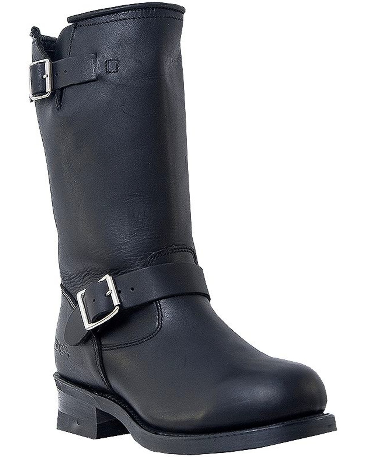 mens black engineer boots